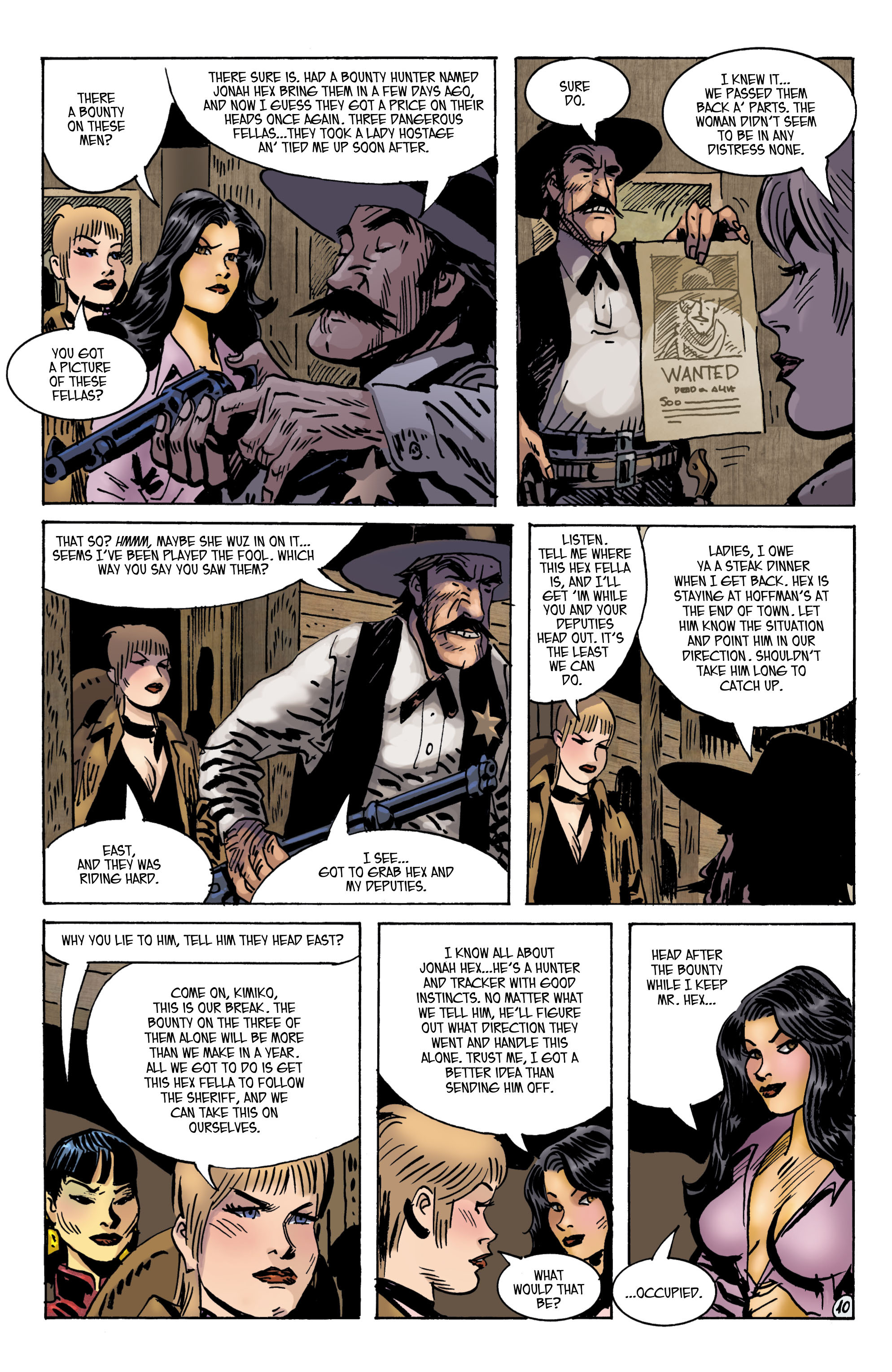 Read online Jonah Hex (2006) comic -  Issue #37 - 11