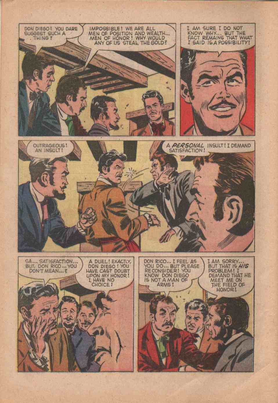 Read online Zorro (1966) comic -  Issue #6 - 8