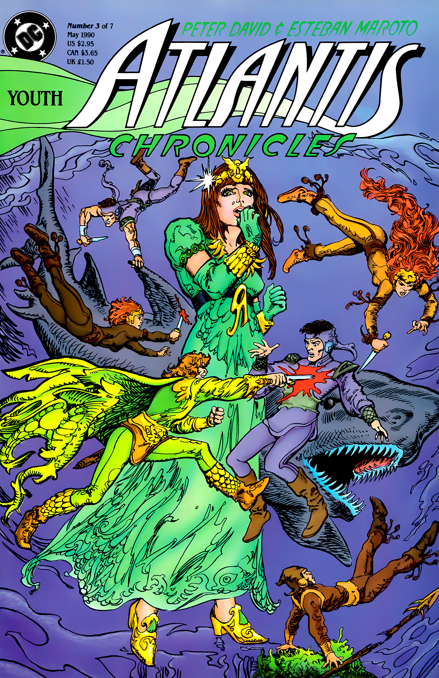 Read online Atlantis Chronicles comic -  Issue #3 - 1