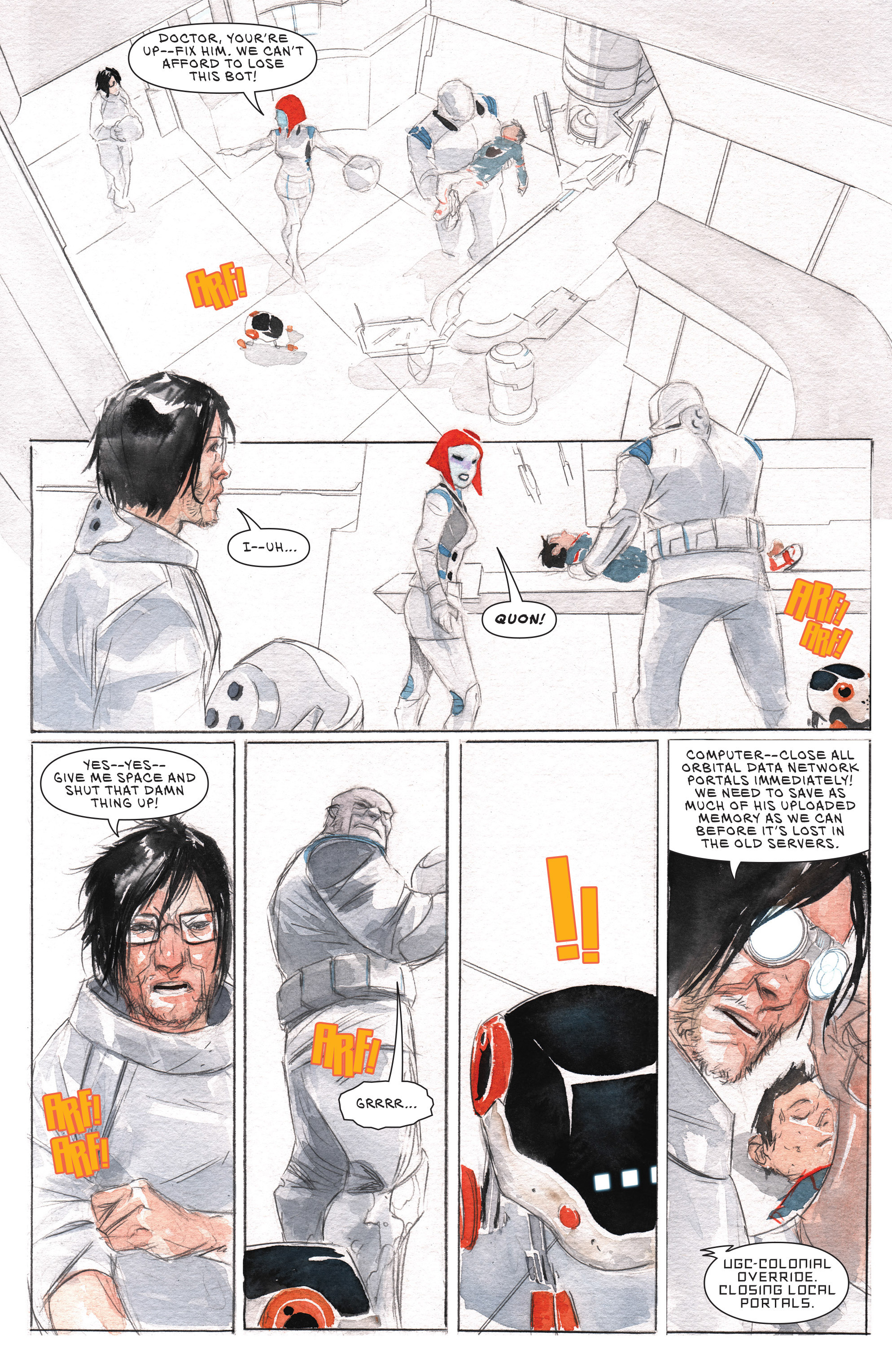 Read online Descender comic -  Issue #3 - 19