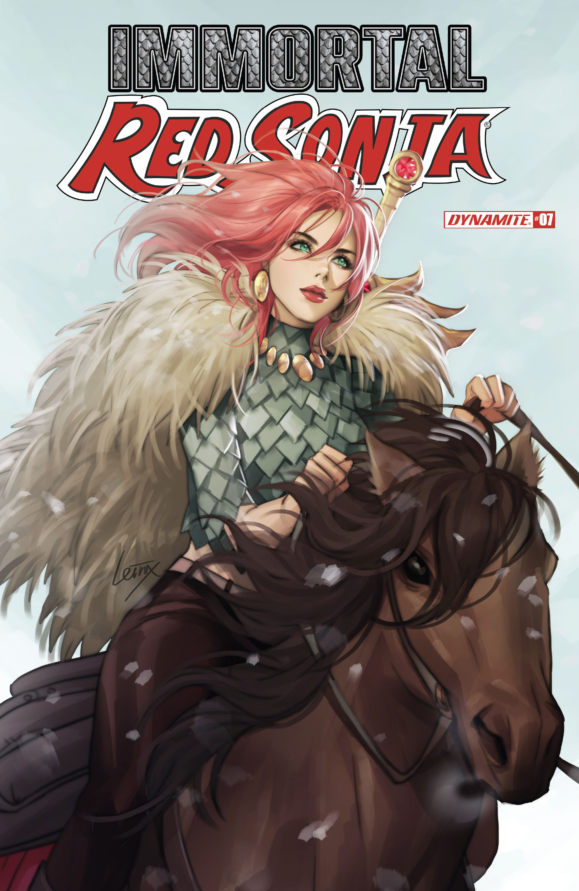 Read online Immortal Red Sonja comic -  Issue #7 - 1
