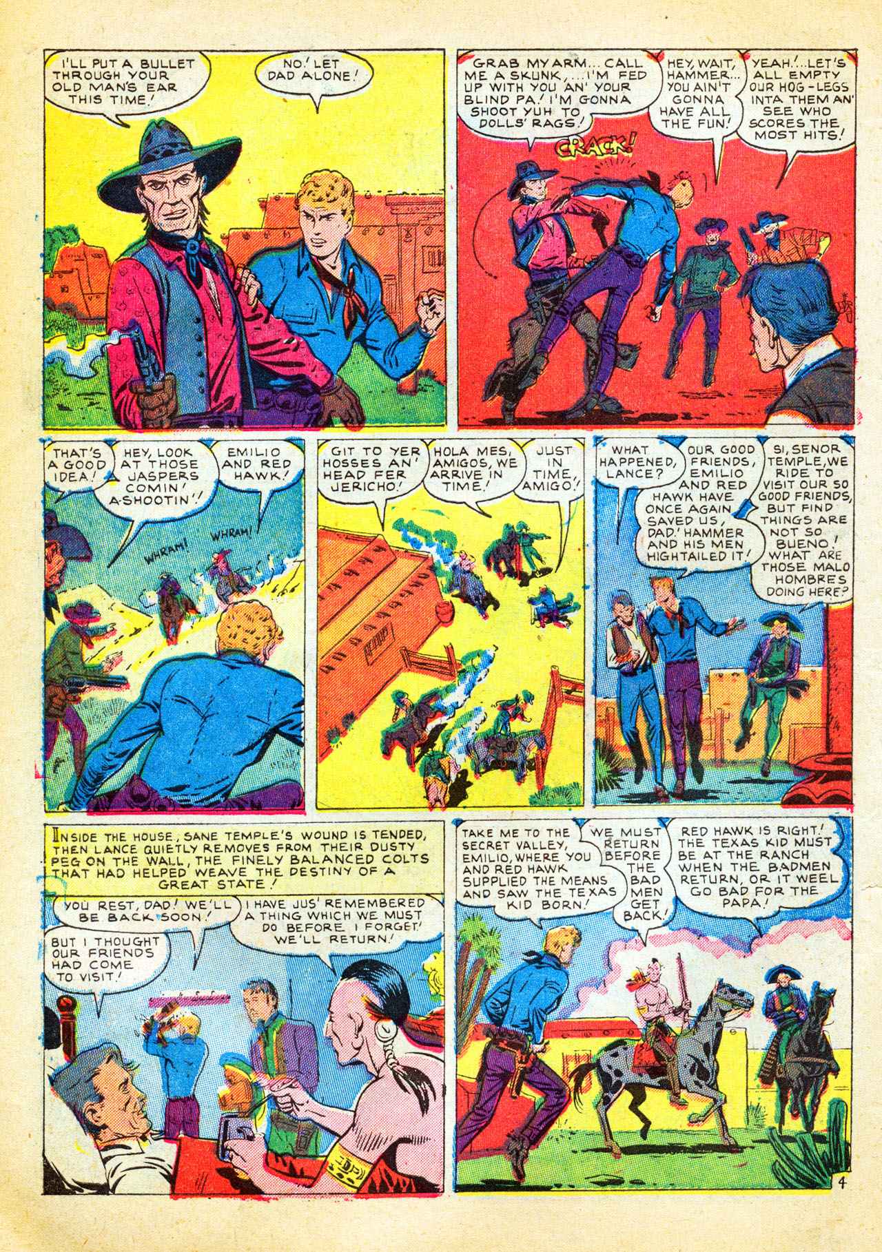 Read online Texas Kid comic -  Issue #4 - 6