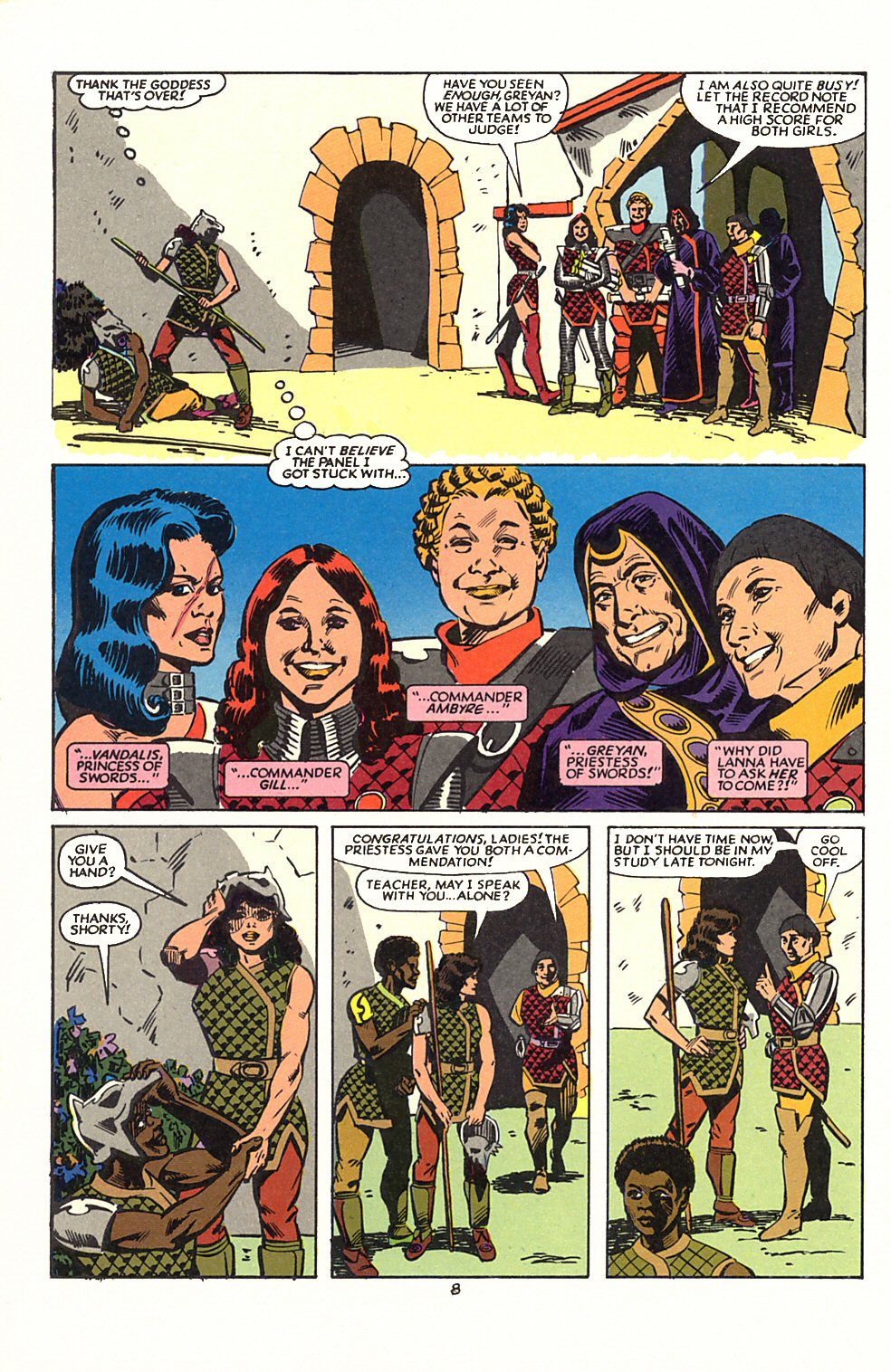 Read online Sisterhood of Steel comic -  Issue #1 - 10