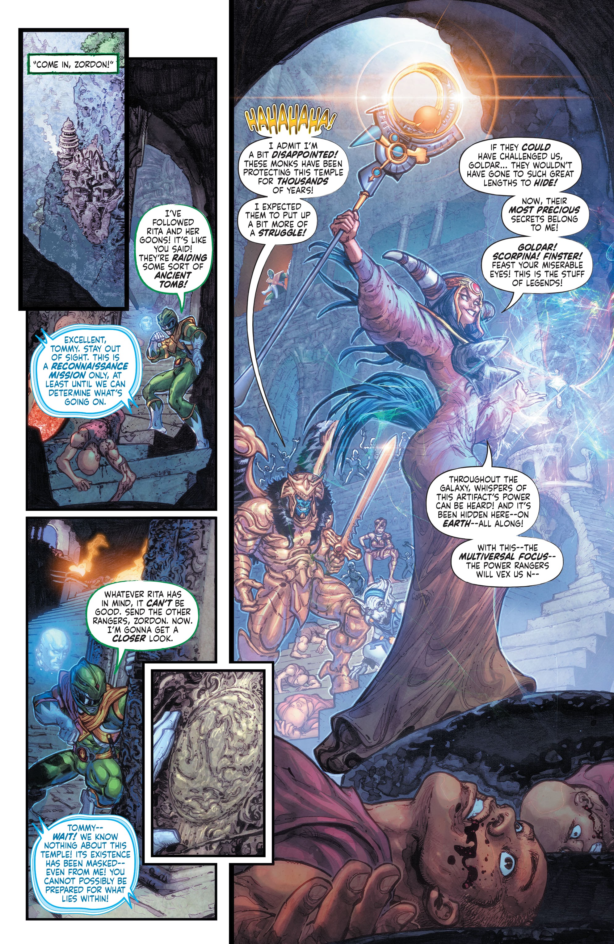 Read online Godzilla vs. The Mighty Morphin Power Rangers comic -  Issue #1 - 3