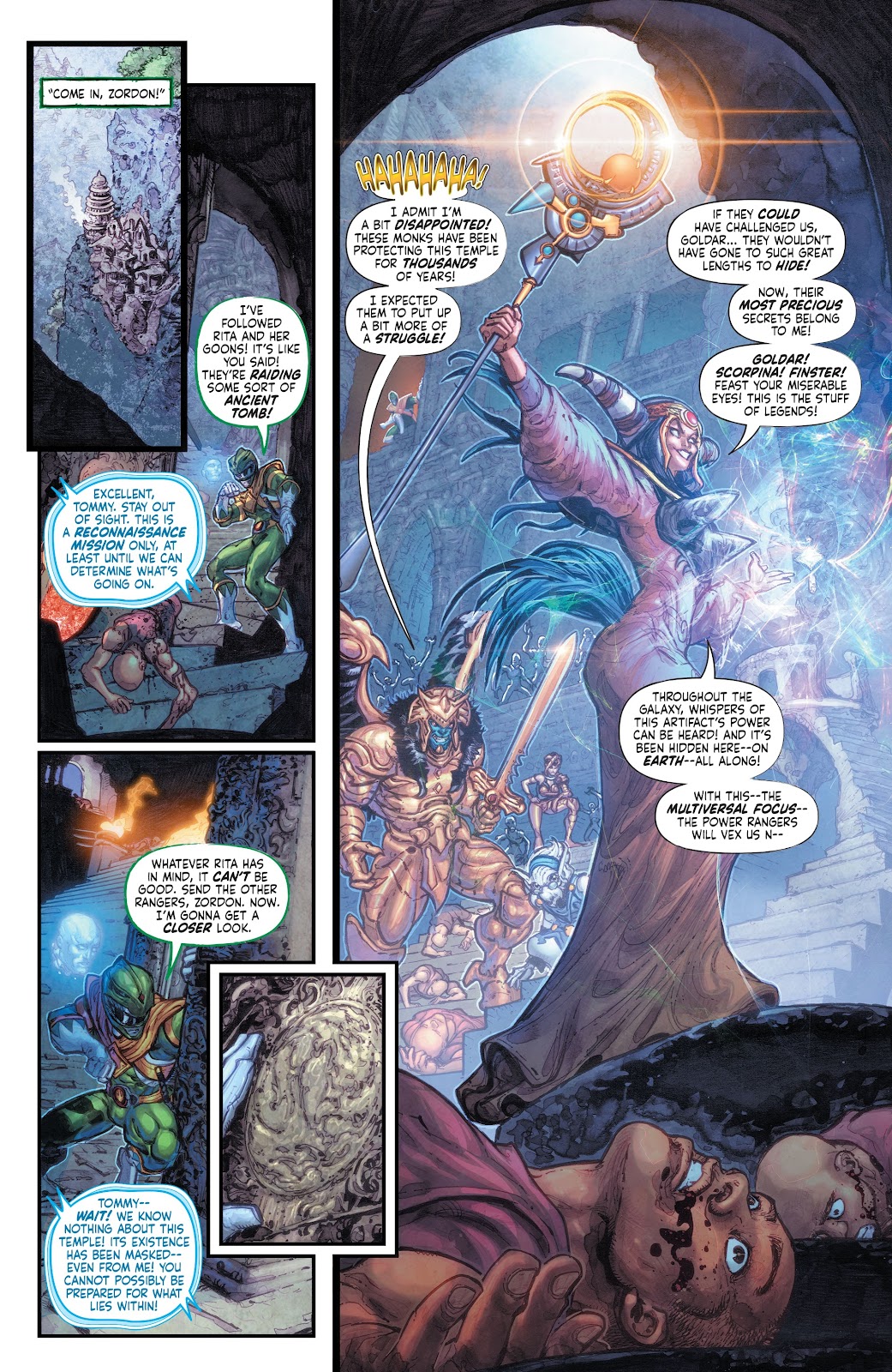 Godzilla vs. The Mighty Morphin Power Rangers issue 1 - Page 3