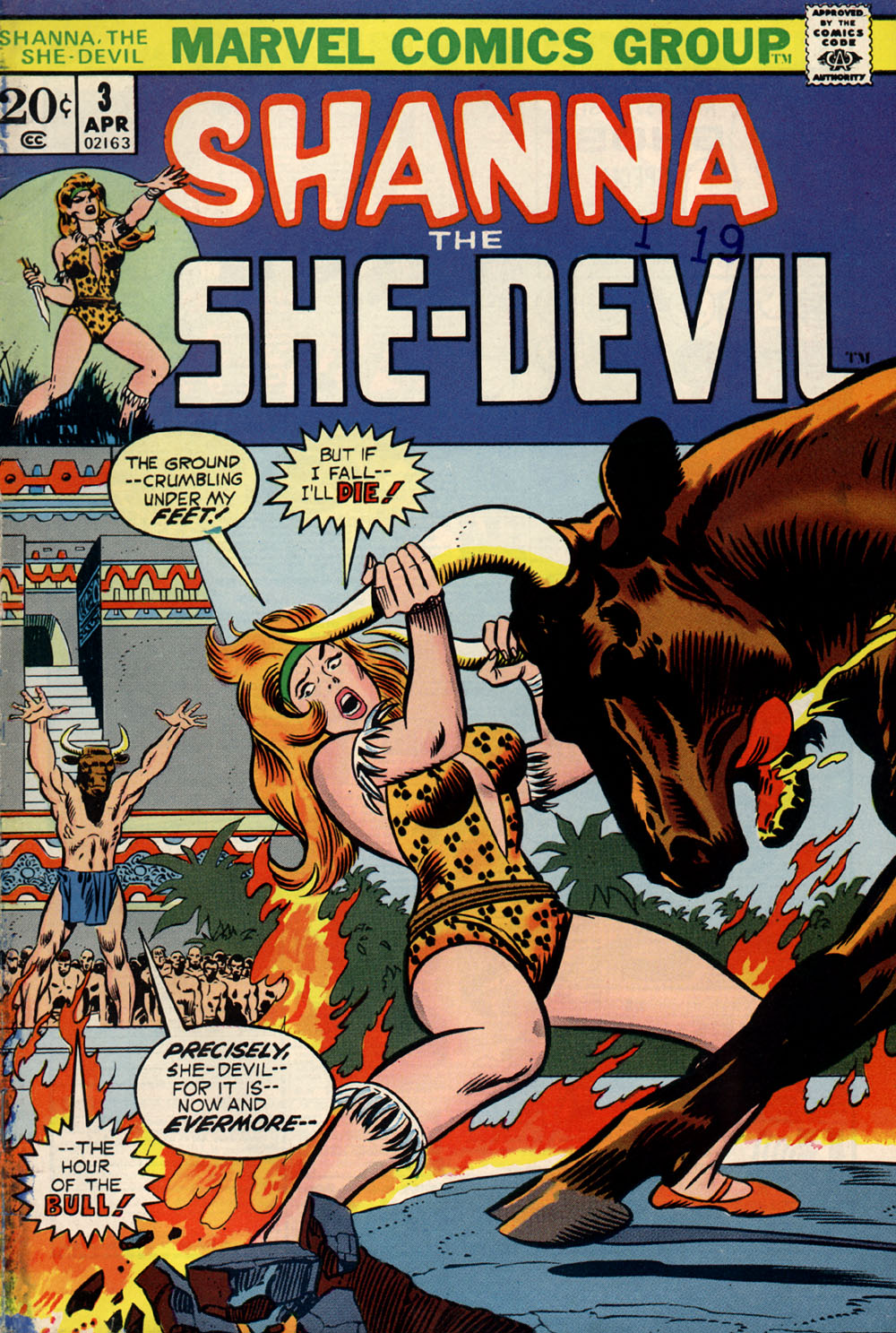 Read online Shanna, the She-Devil (1972) comic -  Issue #3 - 1