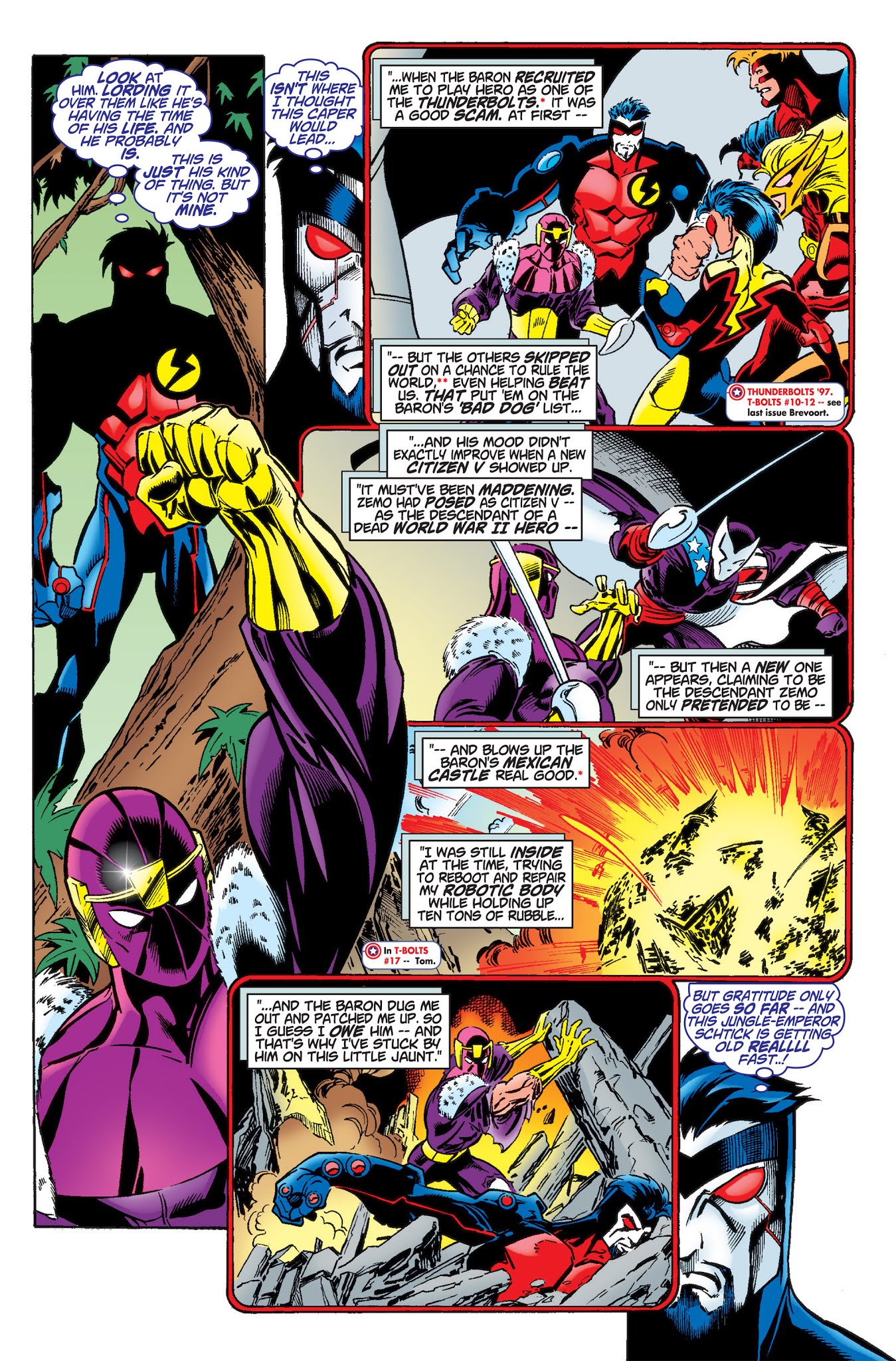 Read online Captain America/Citizen V '98 comic -  Issue # Full - 5