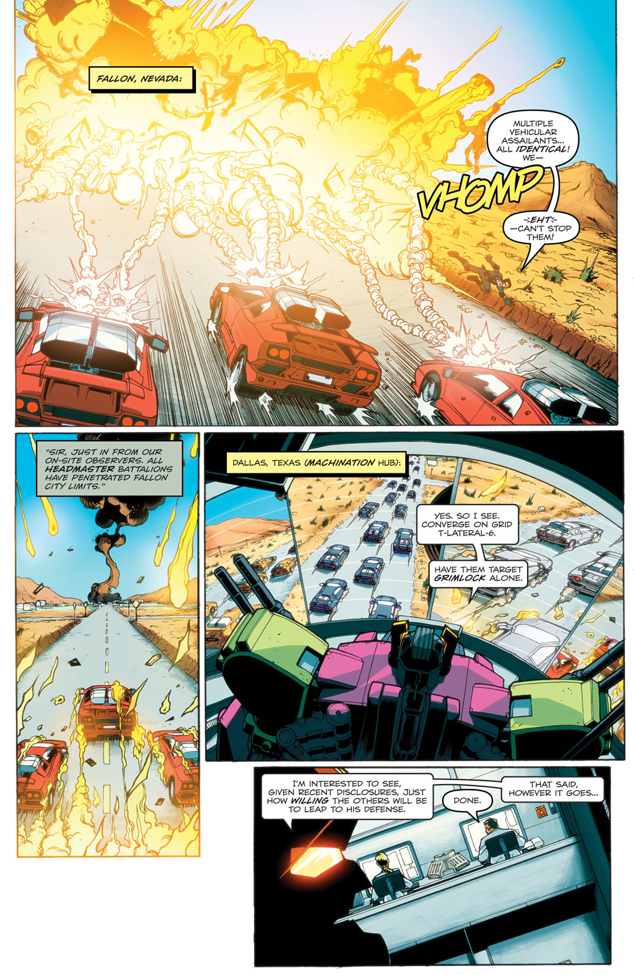 Read online The Transformers: Maximum Dinobots comic -  Issue #3 - 8