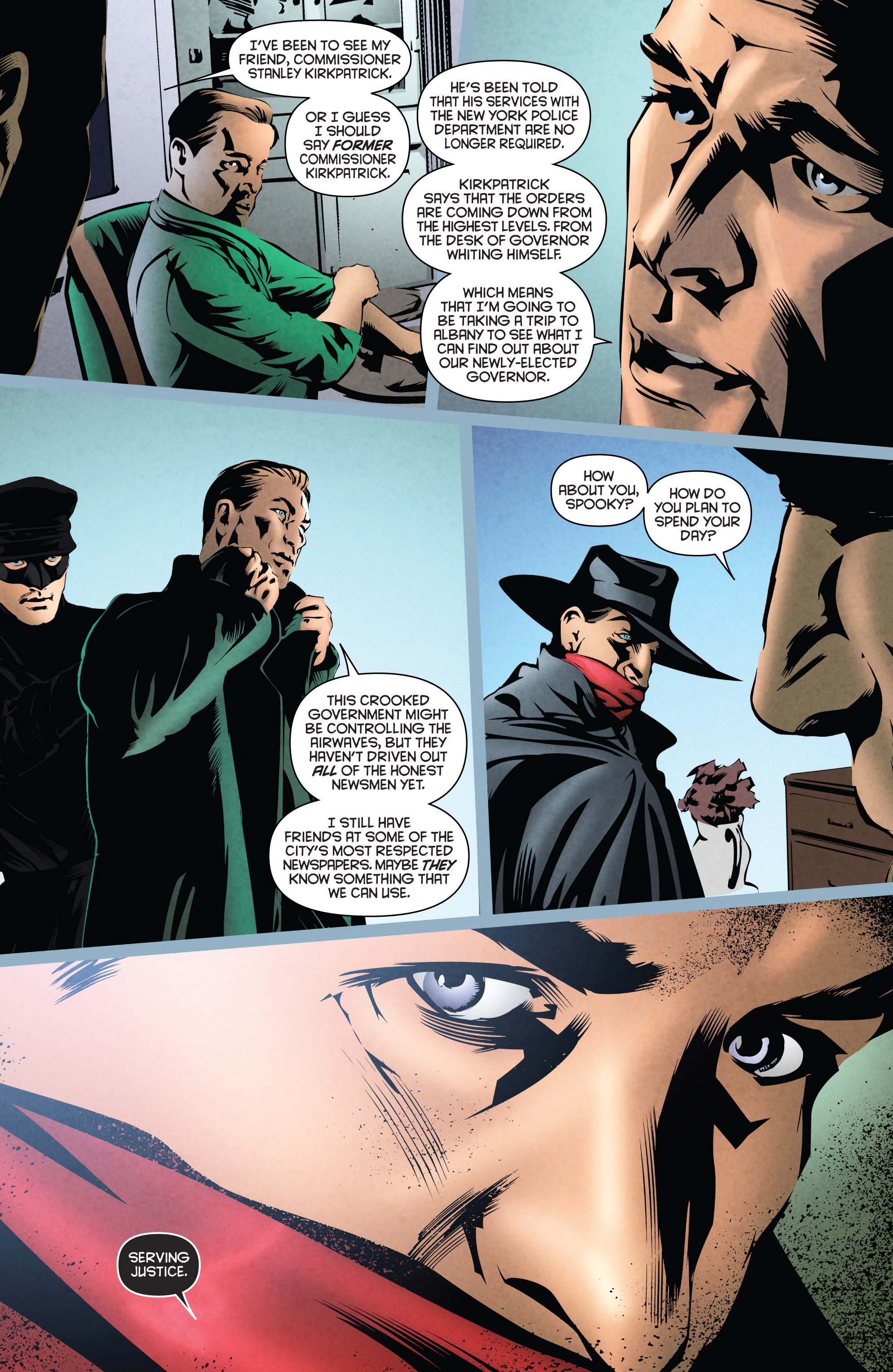 Read online Masks comic -  Issue #3 - 8