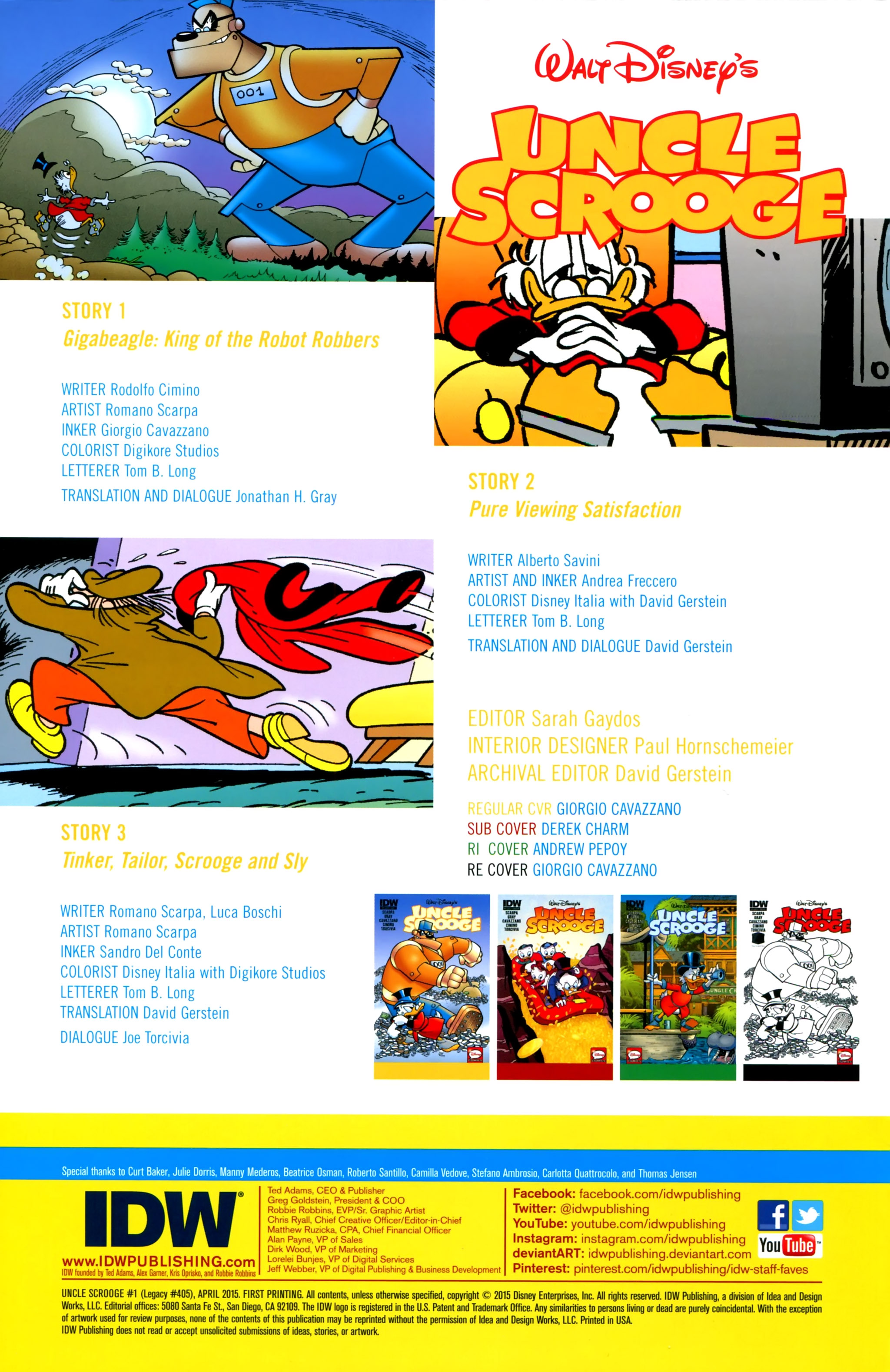 Read online Uncle Scrooge (2015) comic -  Issue #1 - 2