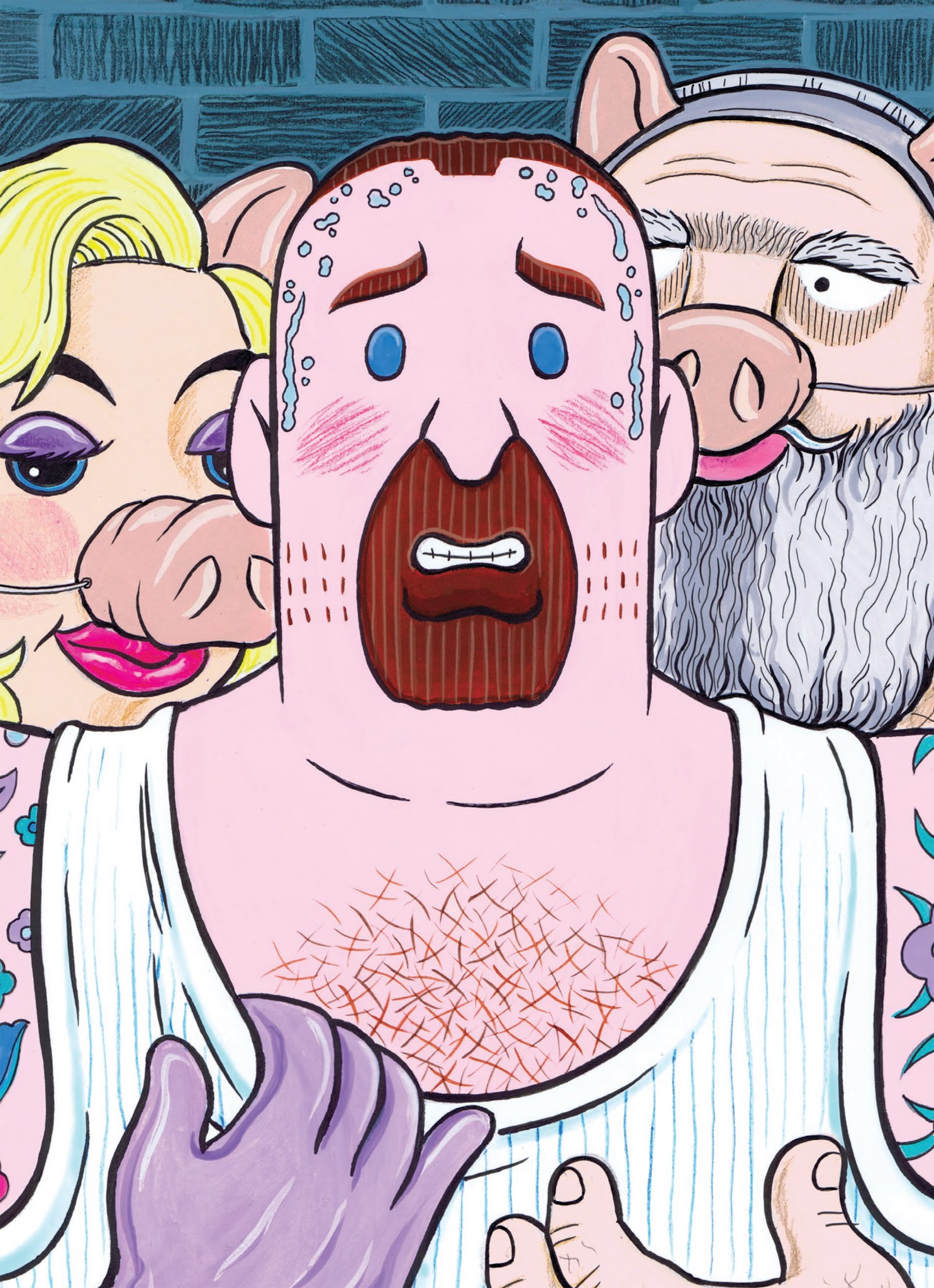 Read online Wuvable Oaf: Blood & Metal comic -  Issue # TPB - 82