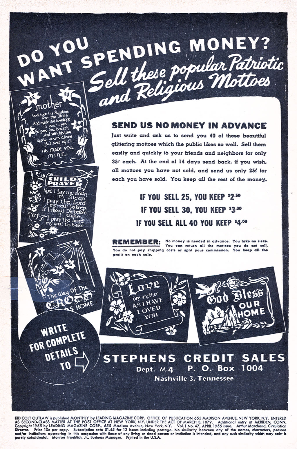 Read online Kid Colt Outlaw comic -  Issue #47 - 2