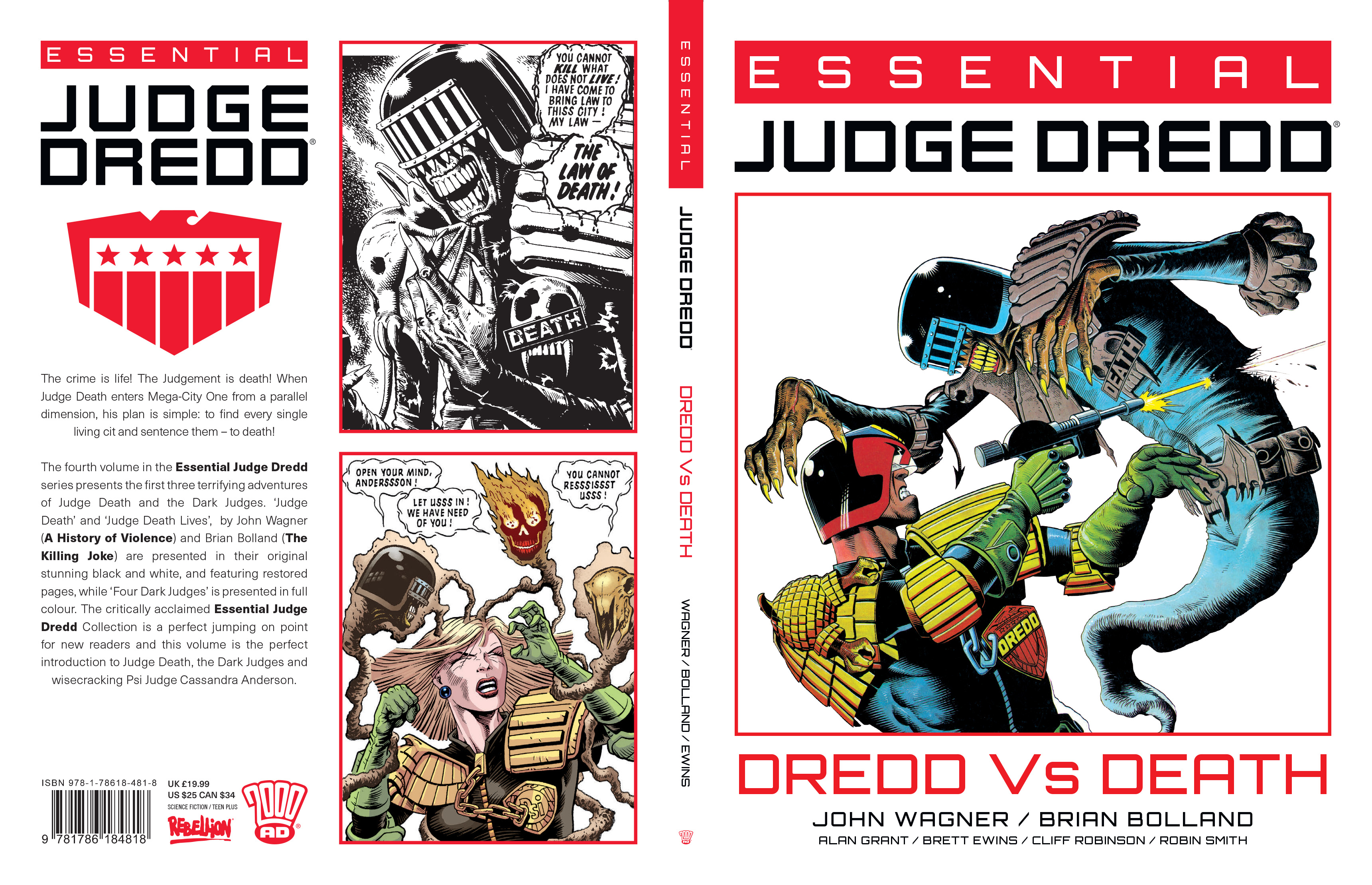 Read online Essential Judge Dredd: Dredd Vs Death comic -  Issue # TPB (Part 1) - 1