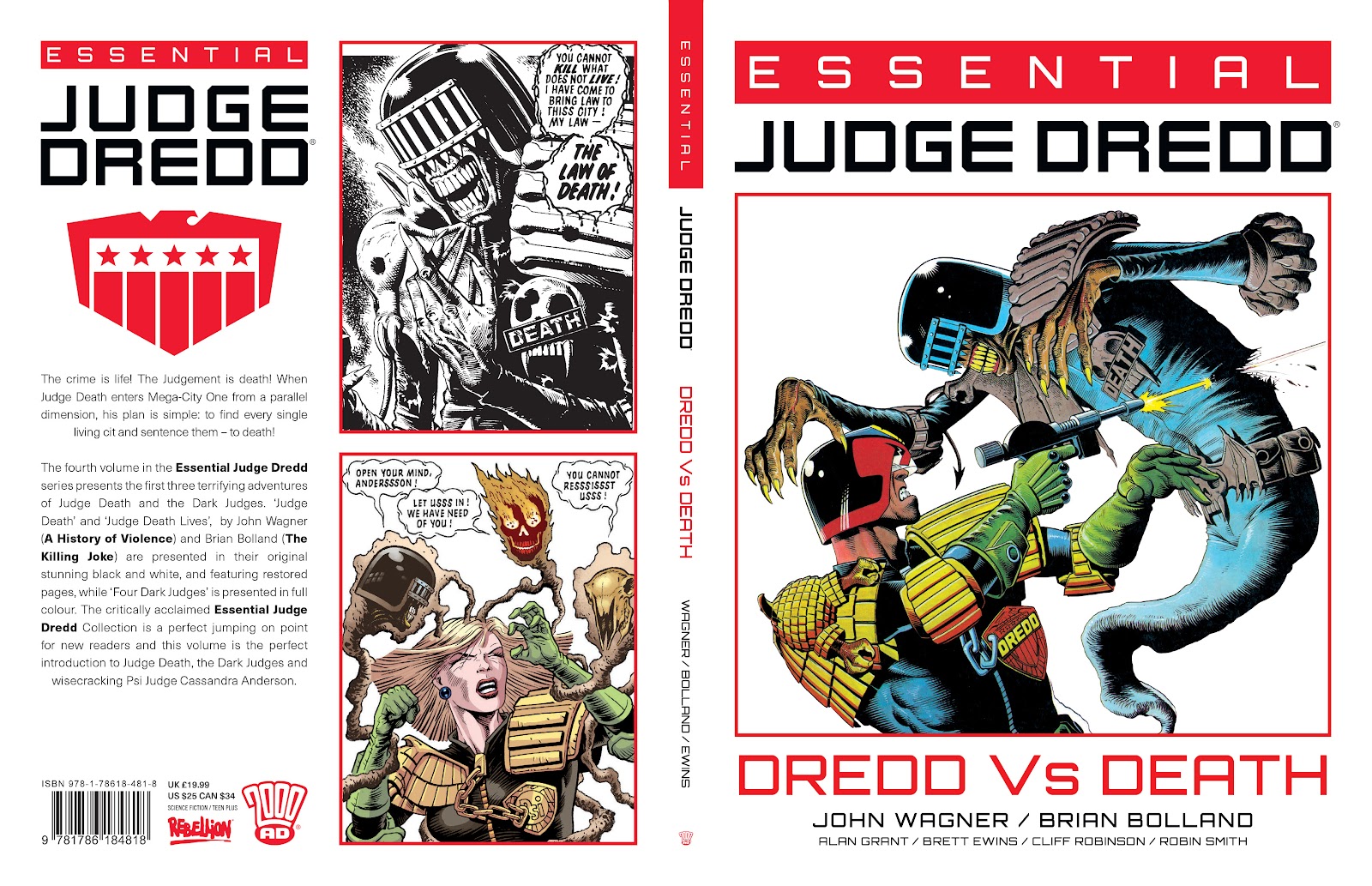 Essential Judge Dredd: Dredd Vs Death issue TPB (Part 1) - Page 1