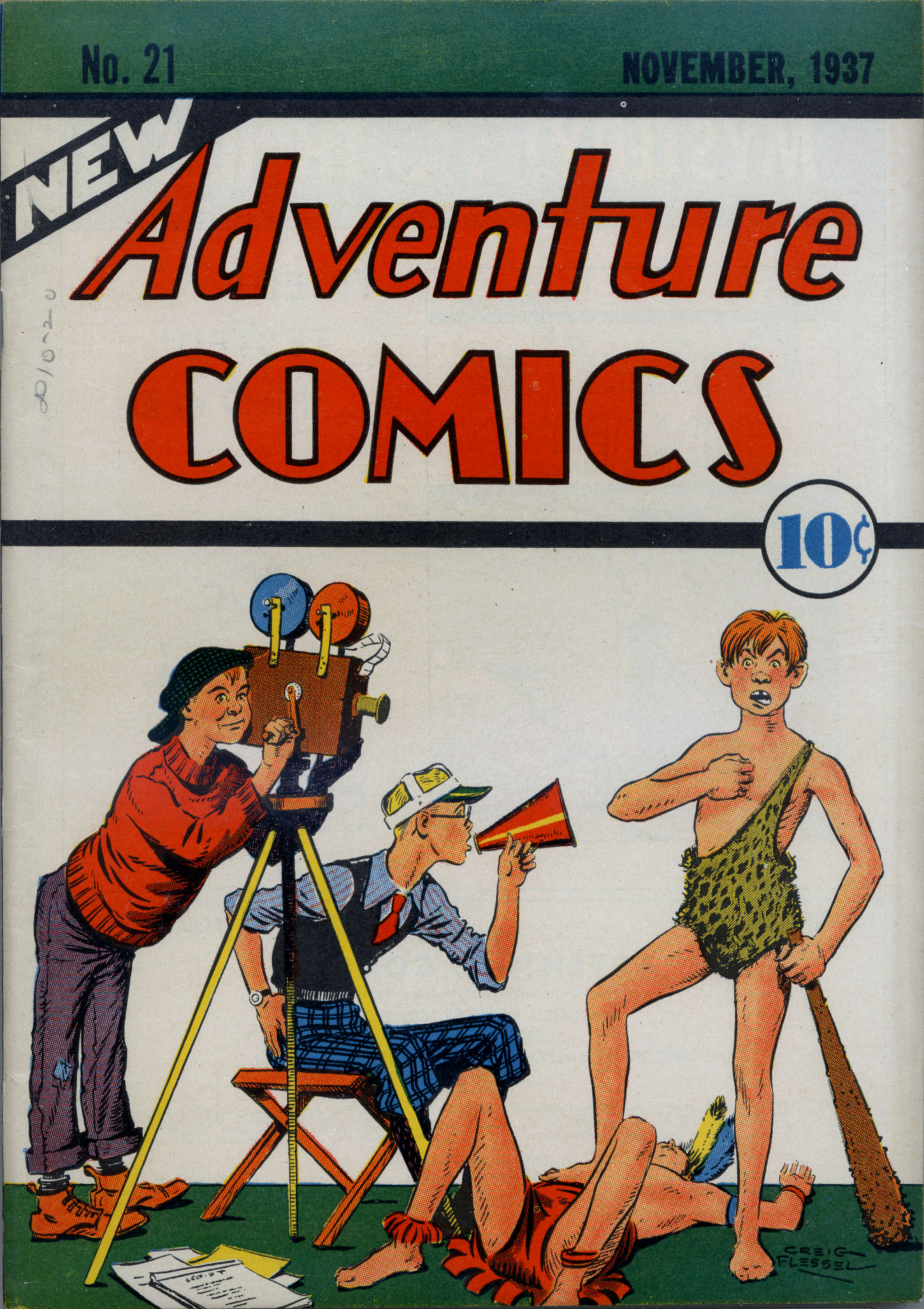 Read online Adventure Comics (1938) comic -  Issue #21 - 2