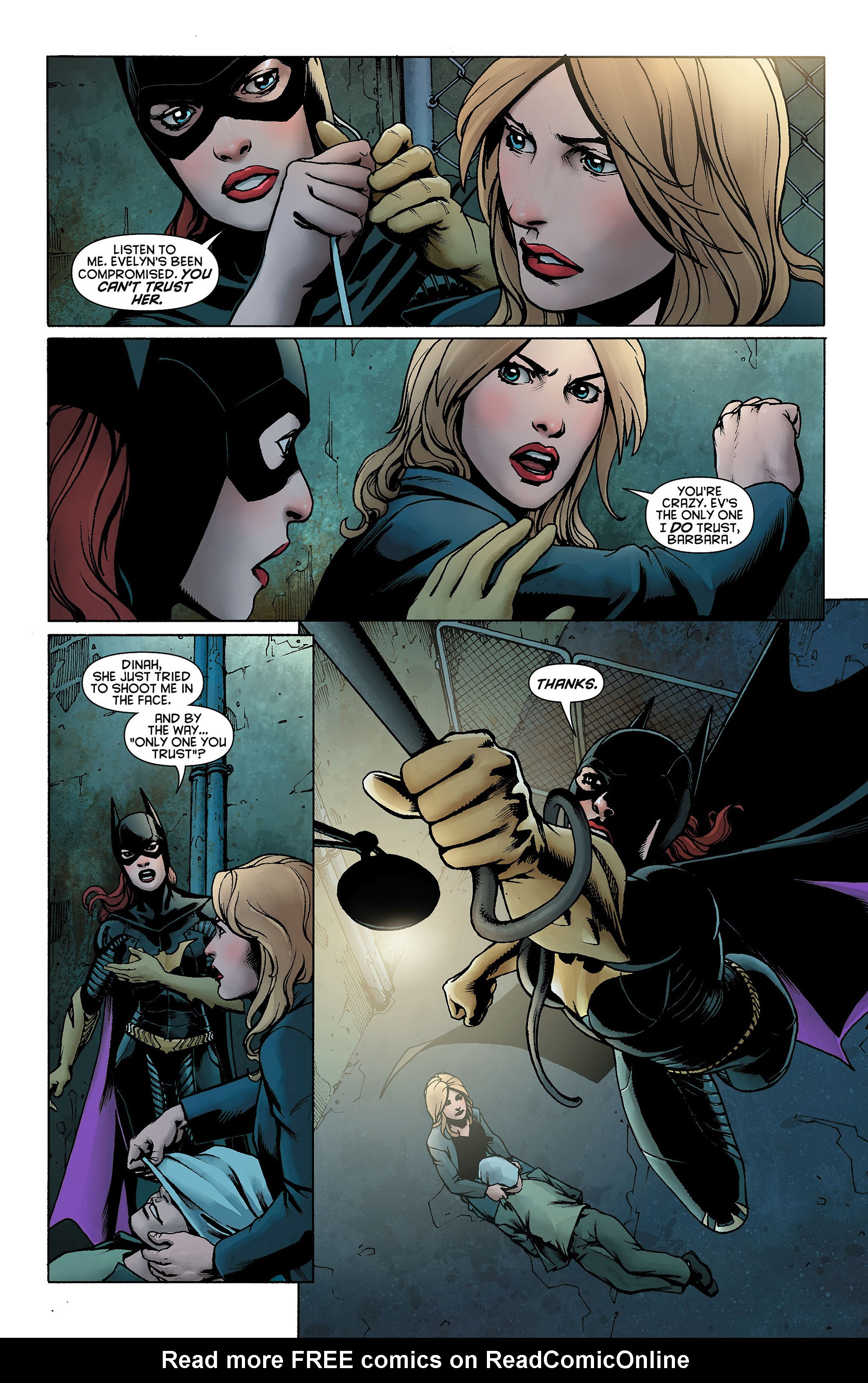 Read online Birds of Prey (2011) comic -  Issue #7 - 12