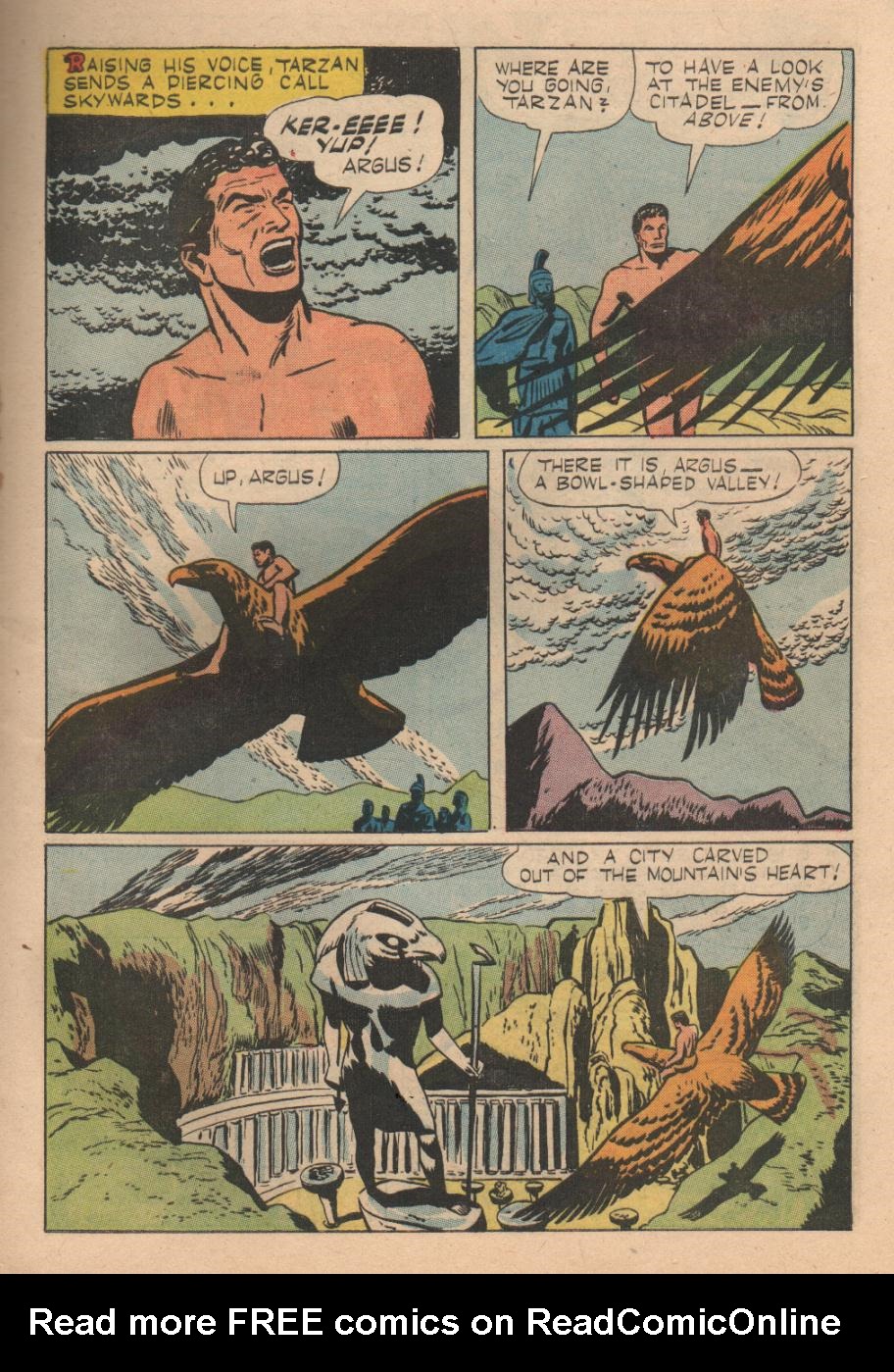 Read online Tarzan (1948) comic -  Issue #84 - 9