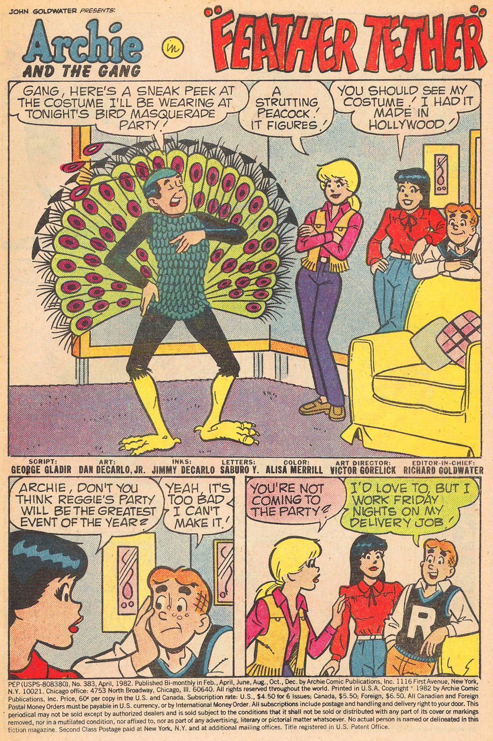Read online Pep Comics comic -  Issue #383 - 3