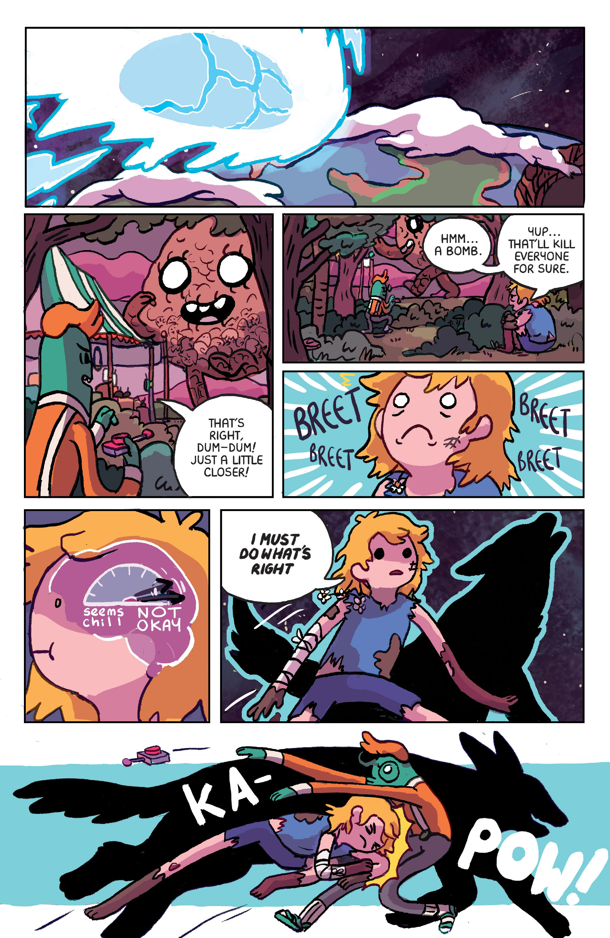Read online Adventure Time: Marceline Gone Adrift comic -  Issue #6 - 18