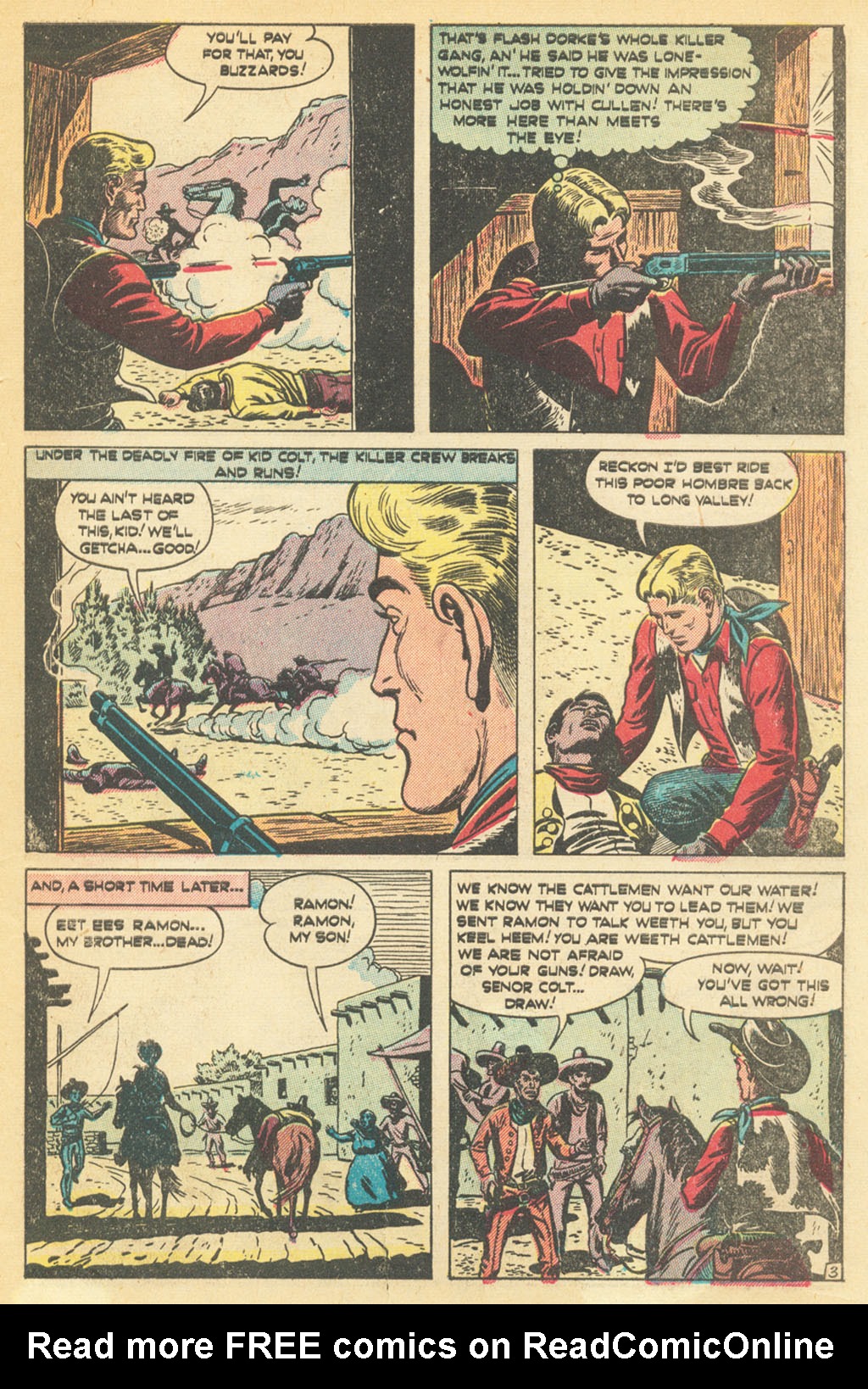 Read online Kid Colt Outlaw comic -  Issue #8 - 6
