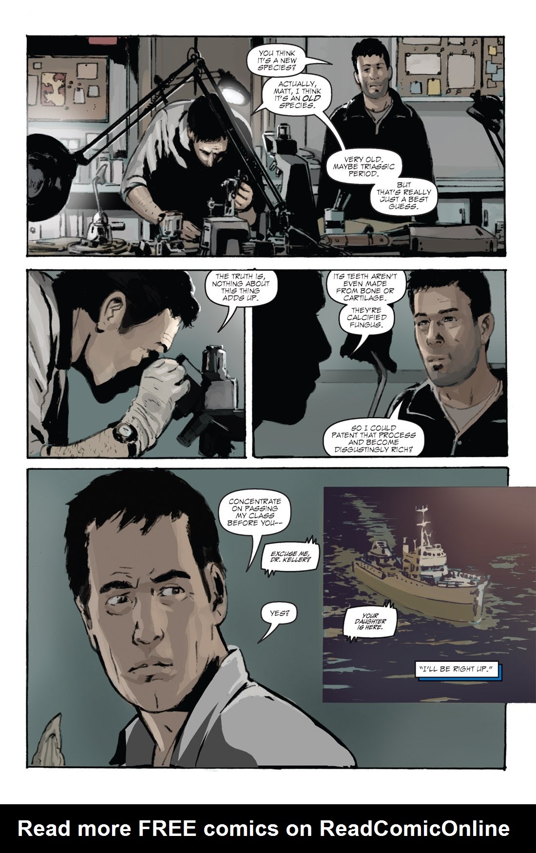 Read online X Isle comic -  Issue #1 - 4