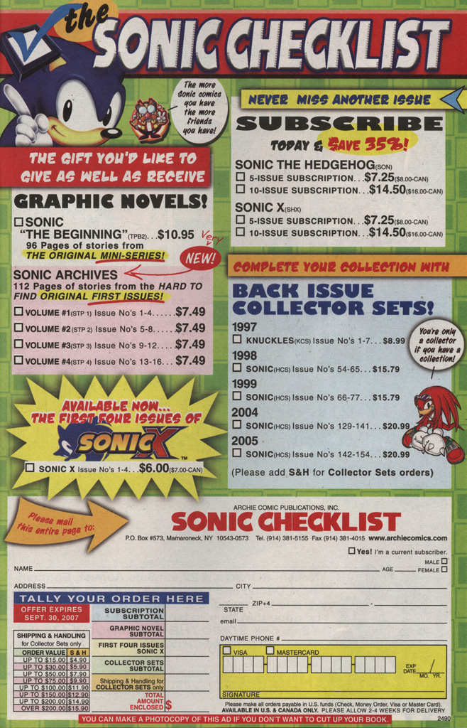 Read online Sonic X comic -  Issue #21 - 33