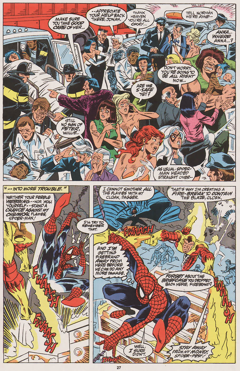 Read online Web of Spider-Man (1985) comic -  Issue #78 - 22