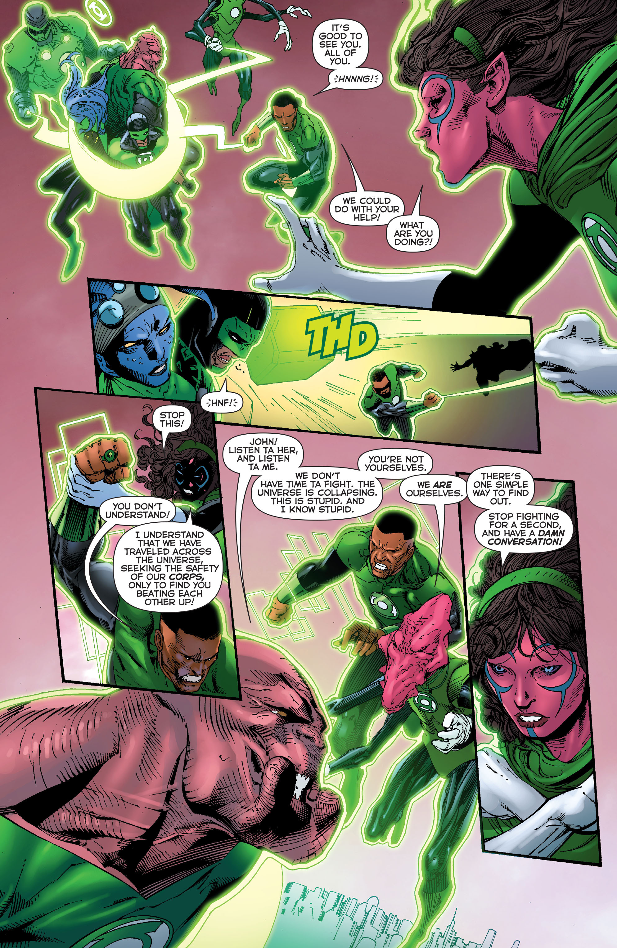 Read online Green Lantern Corps: Edge of Oblivion comic -  Issue #5 - 17