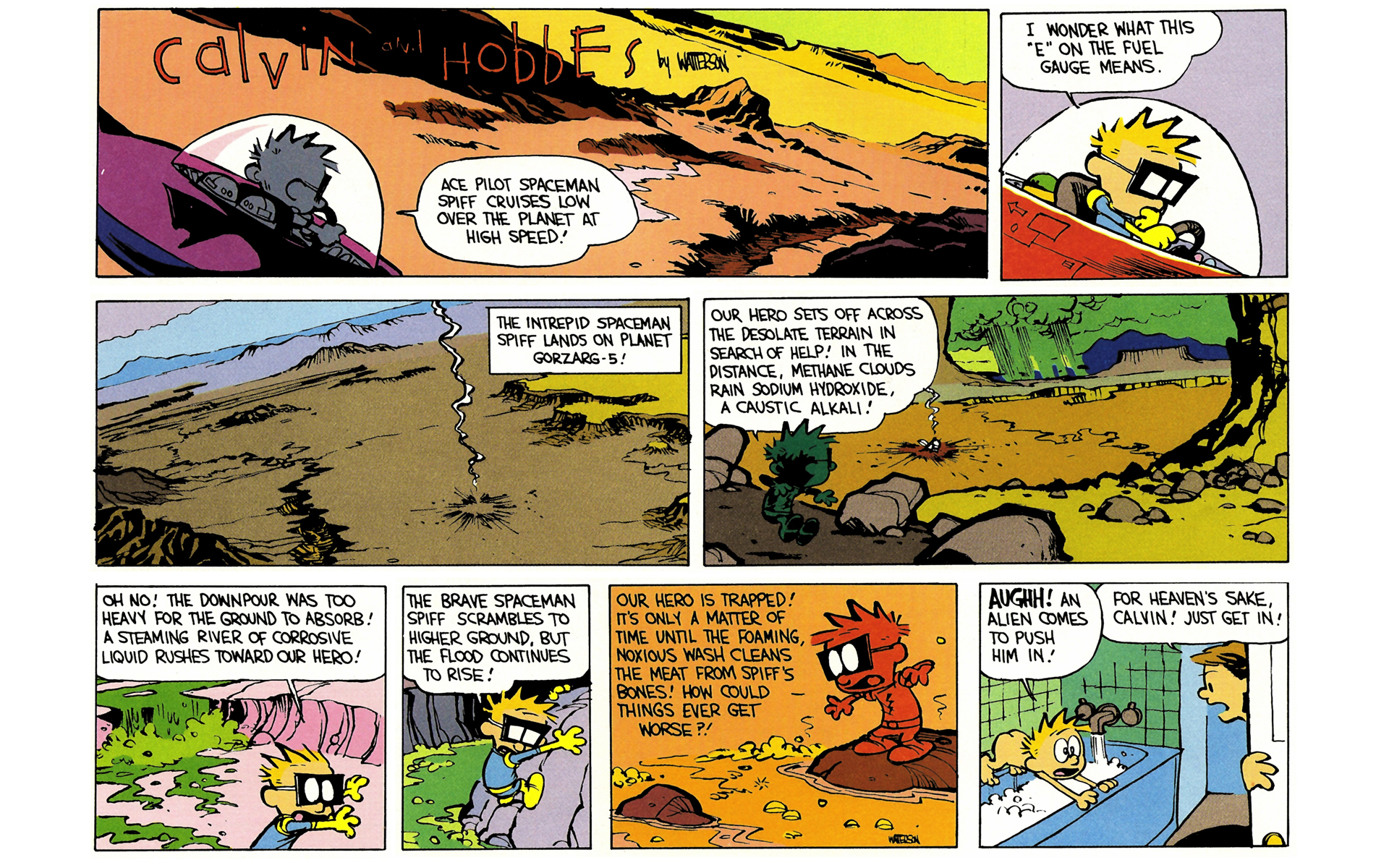 Read online Calvin and Hobbes comic -  Issue #6 - 128