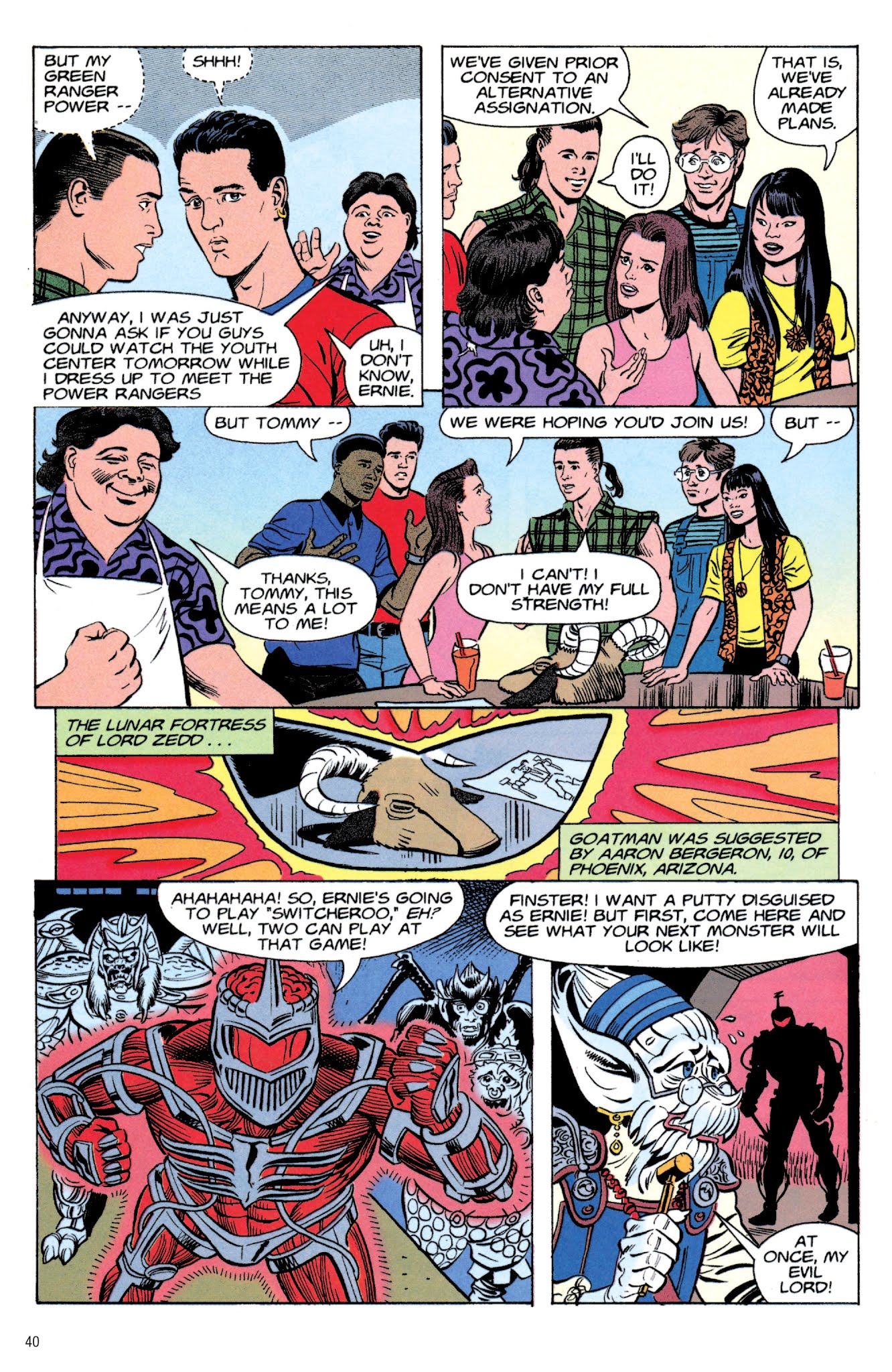 Read online Mighty Morphin Power Rangers Archive comic -  Issue # TPB 1 (Part 1) - 40