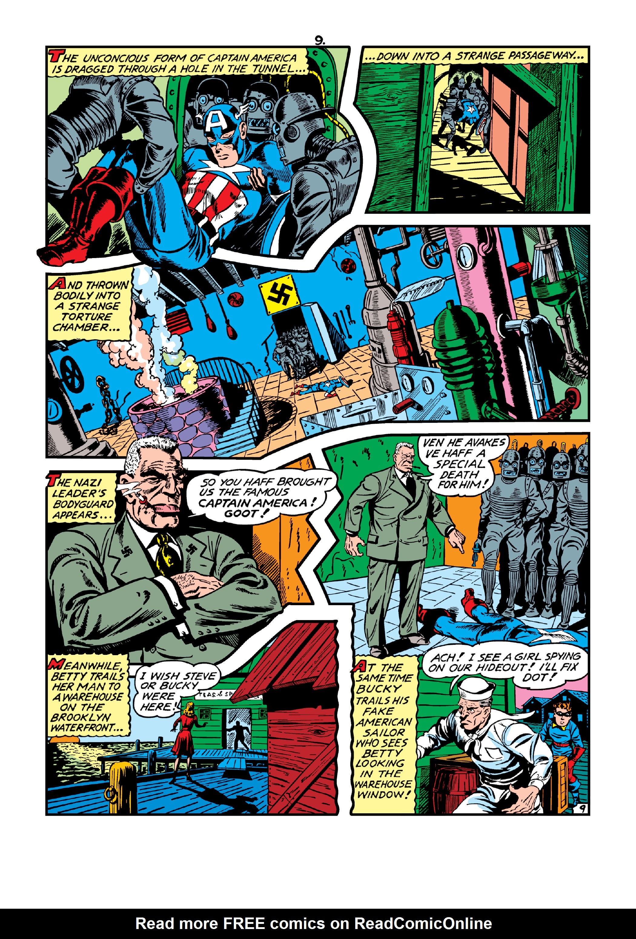 Read online Marvel Masterworks: Golden Age Captain America comic -  Issue # TPB 4 (Part 2) - 51