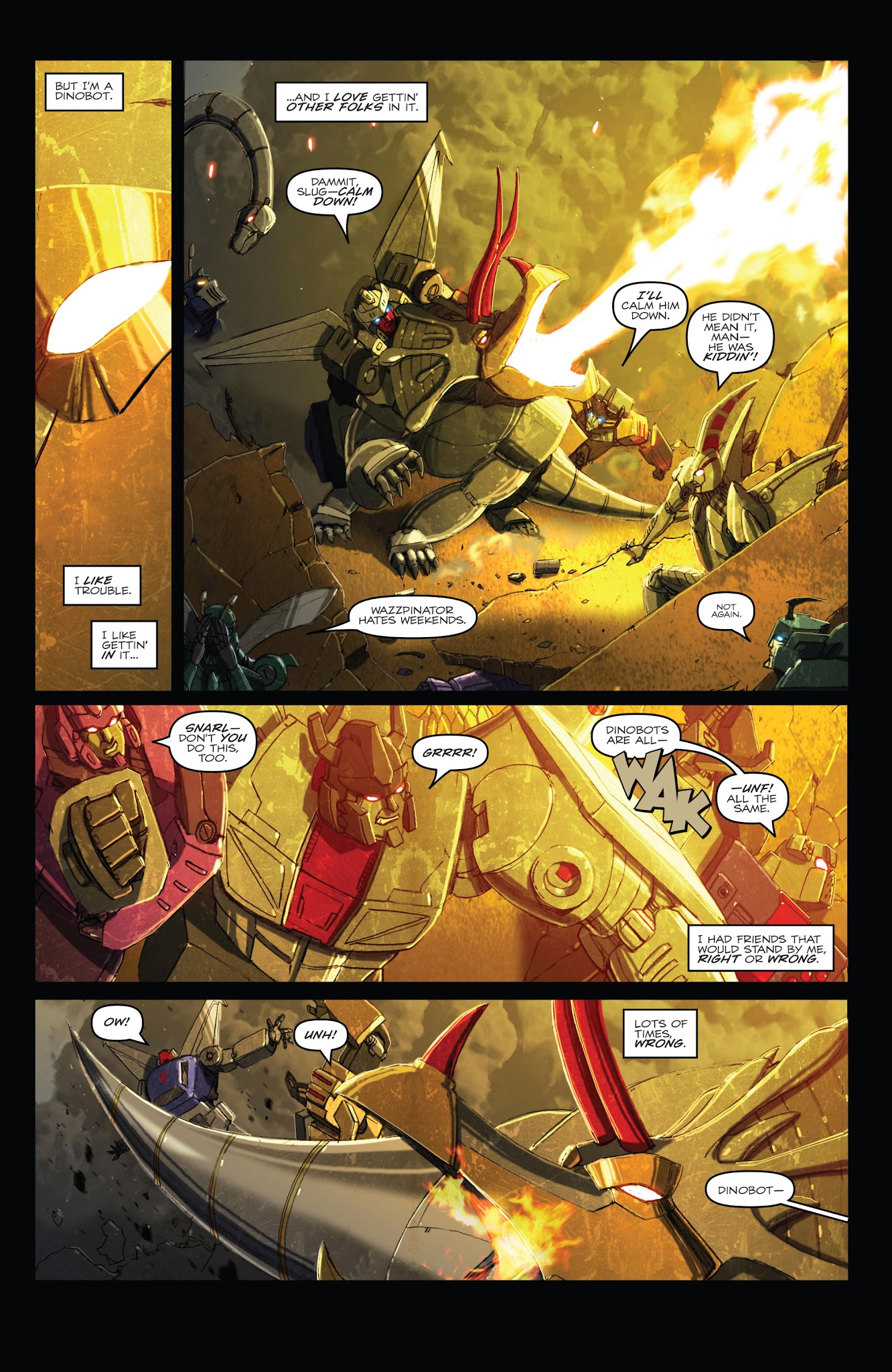 Read online The Transformers: Redemption of the Dinobots comic -  Issue # TPB - 58