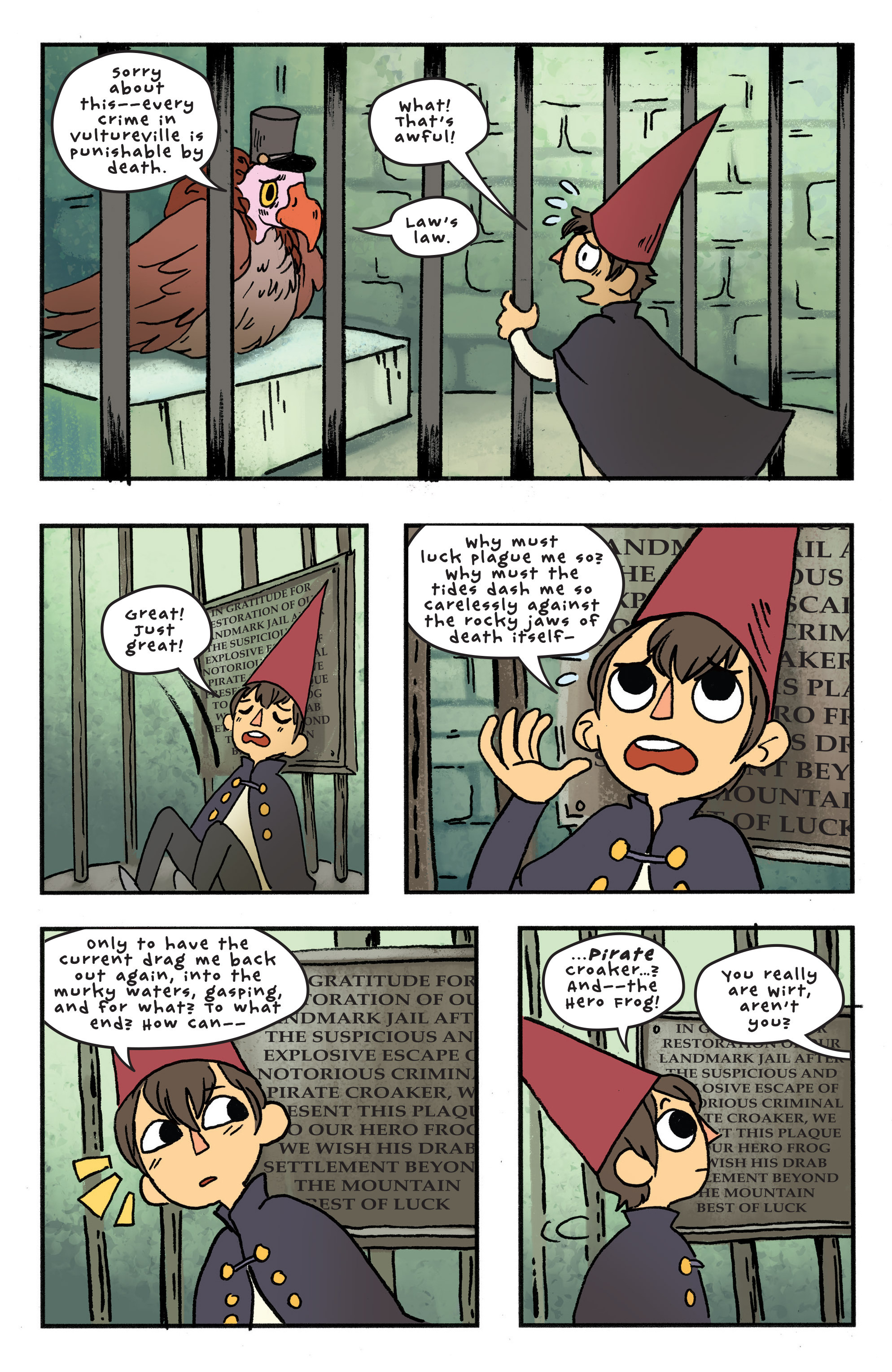 Read online Over the Garden Wall (2016) comic -  Issue #9 - 22