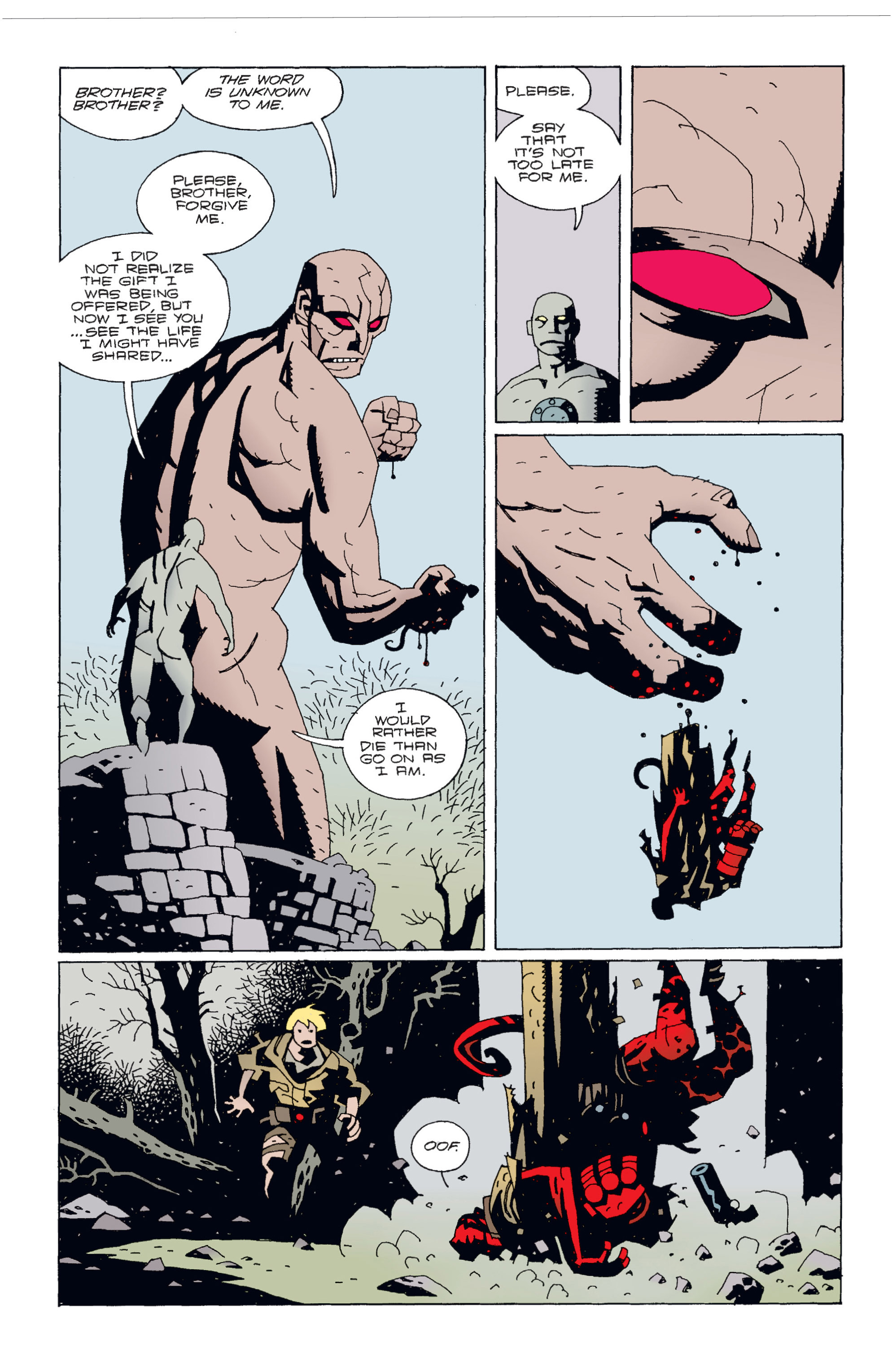 Read online Hellboy comic -  Issue #3 - 163