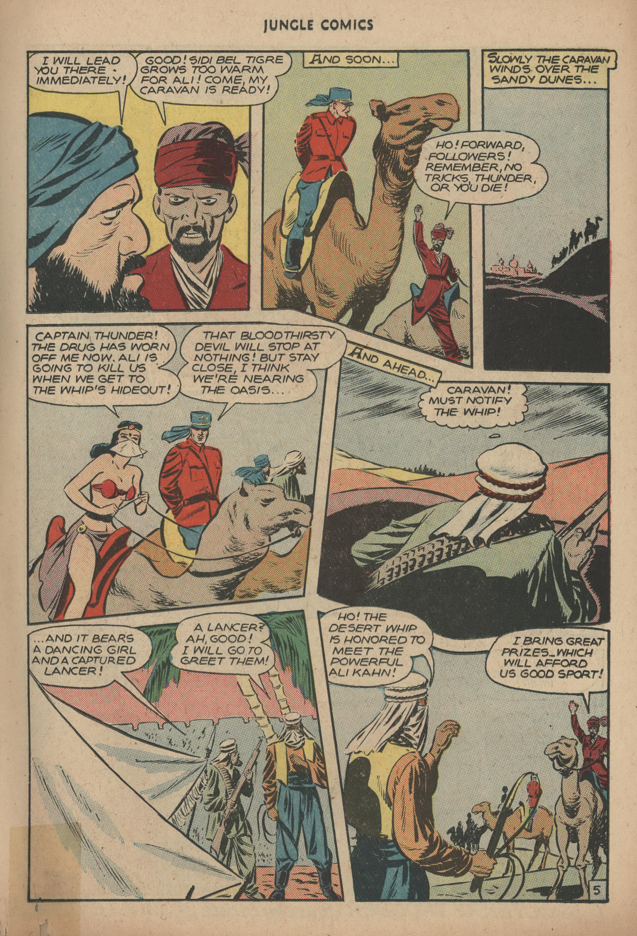 Read online Jungle Comics comic -  Issue #85 - 23