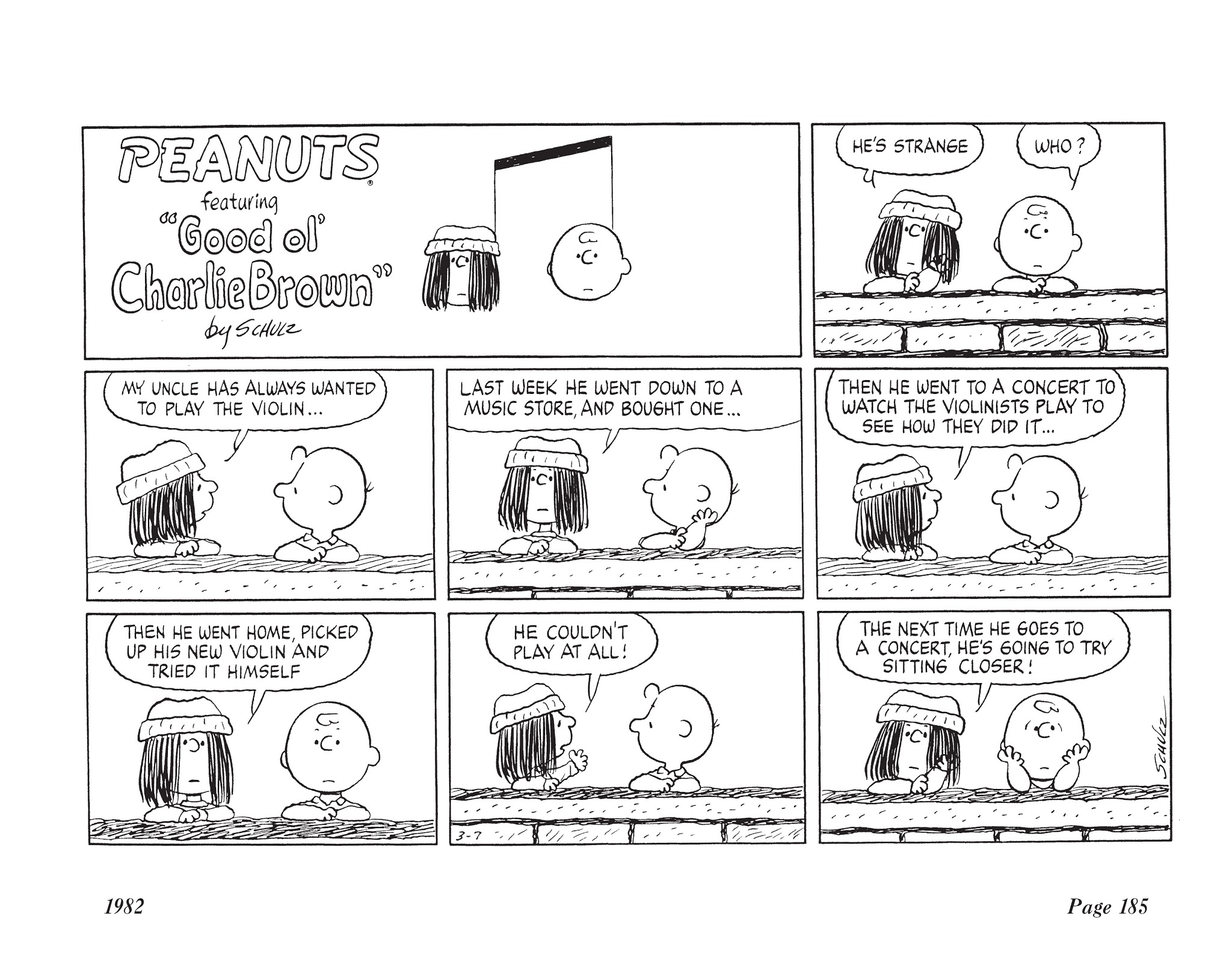 Read online The Complete Peanuts comic -  Issue # TPB 16 - 203