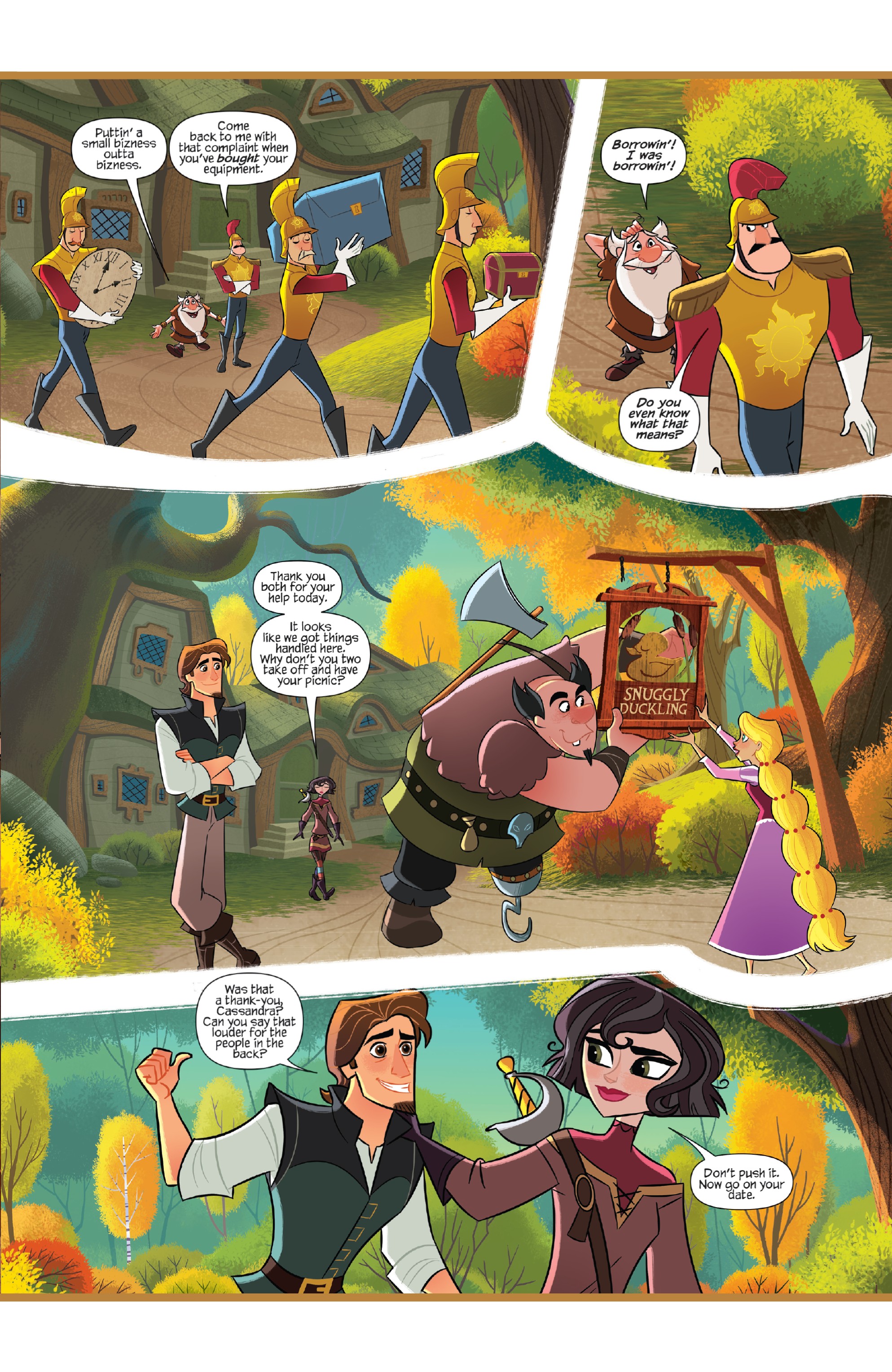 Read online Tangled: The Series: Hair and Now comic -  Issue #1 - 20