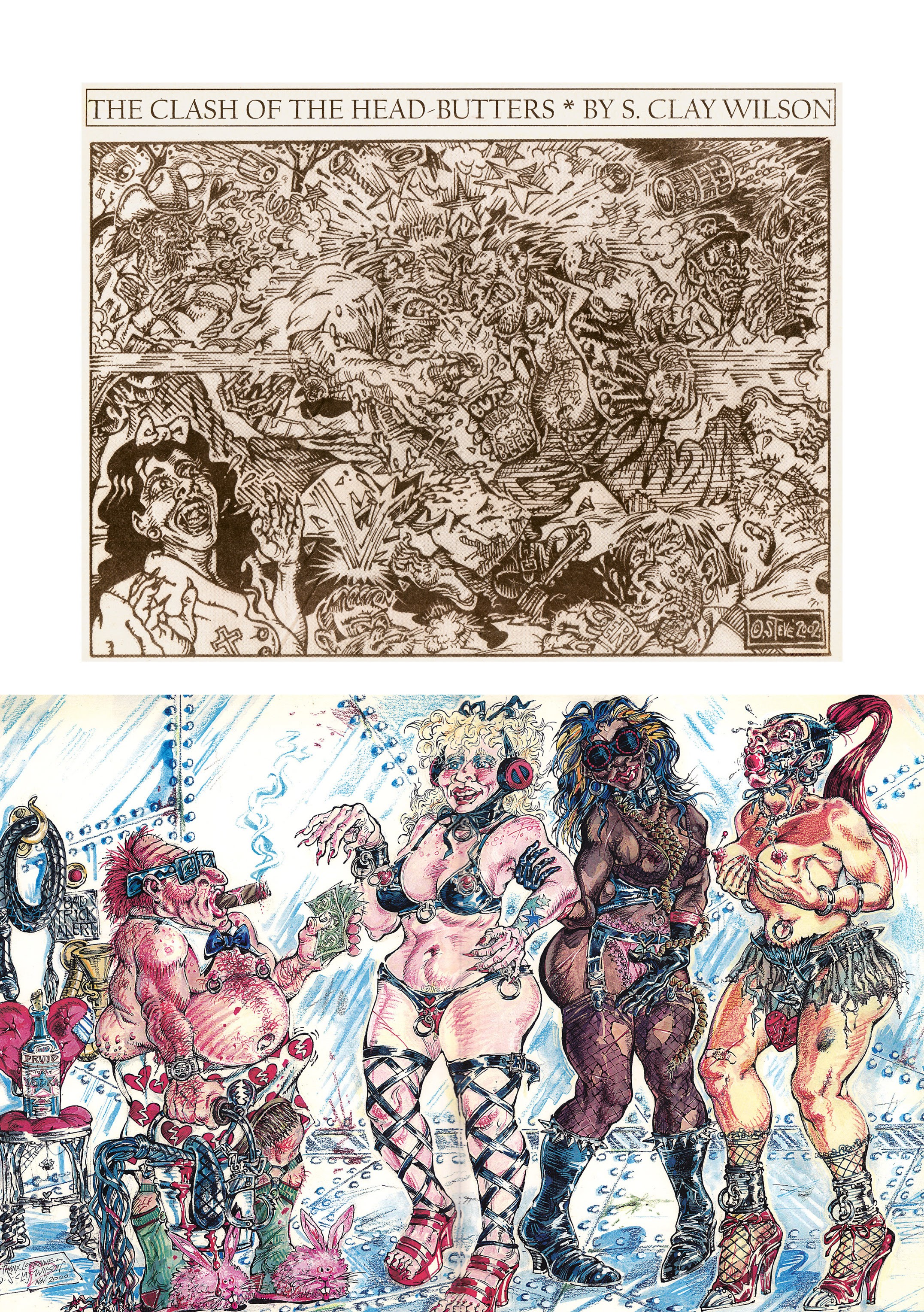 Read online The Mythology of S. Clay Wilson comic -  Issue # Belgian Lace from Hell (Part 1) - 16