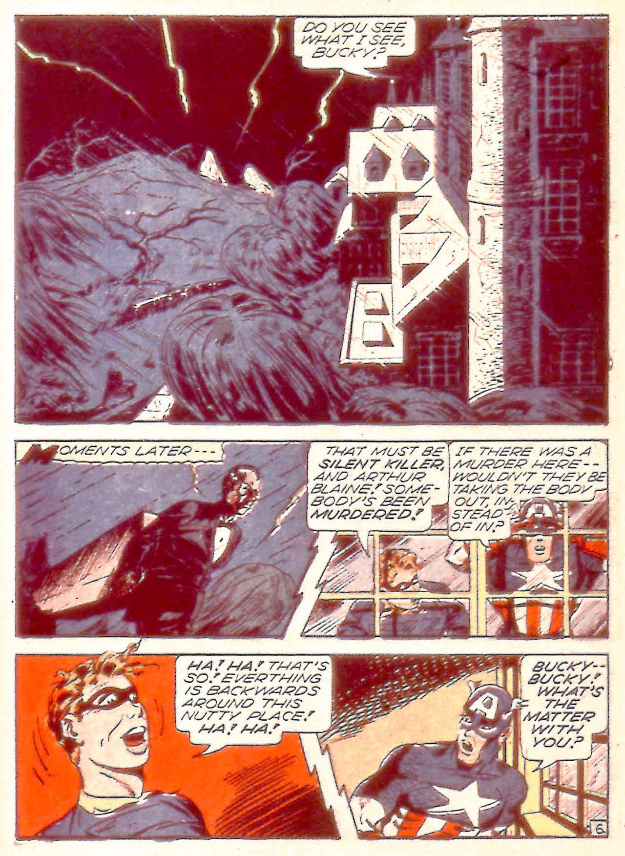 Read online Captain America Comics comic -  Issue #30 - 8