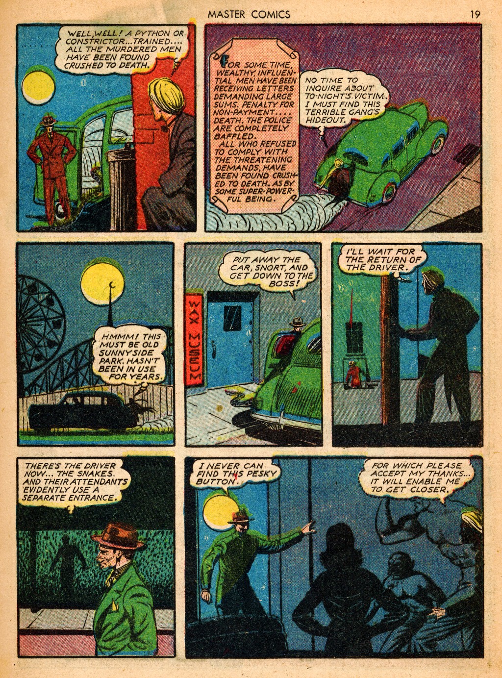 Read online Master Comics comic -  Issue #16 - 21