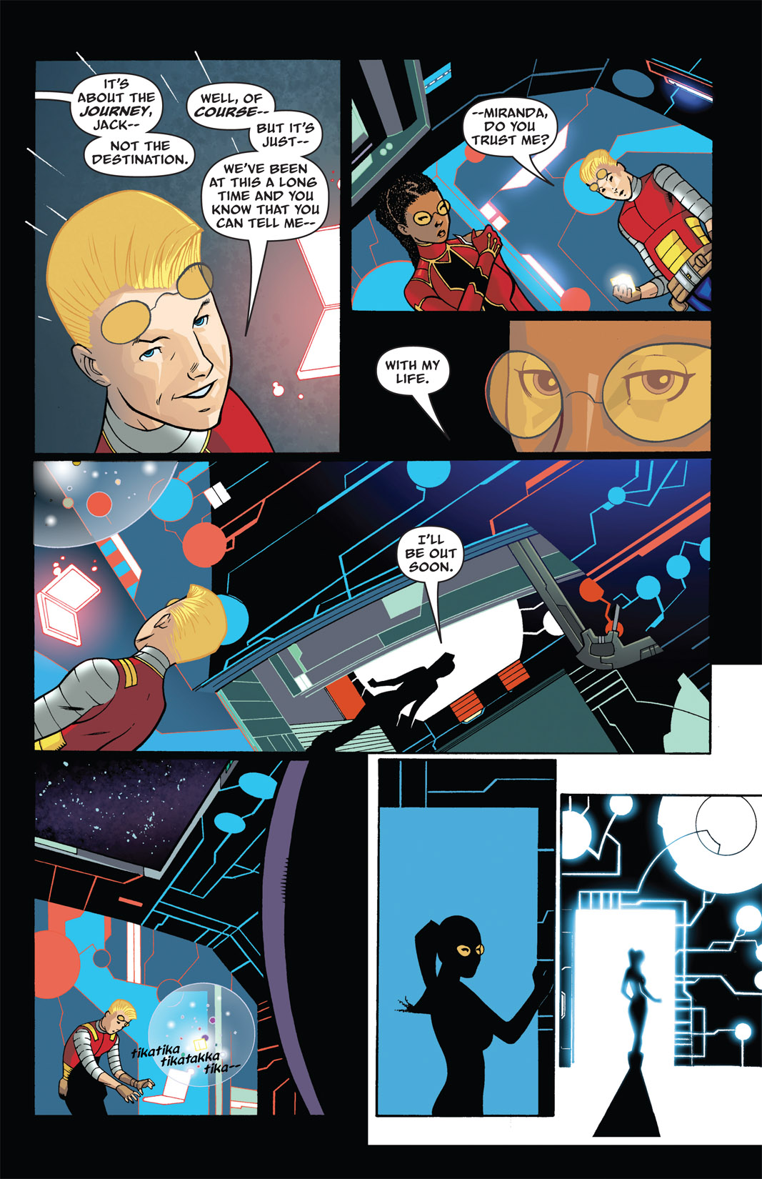 Read online The Many Adventures of Miranda Mercury: Time Runs Out comic -  Issue # TPB - 25
