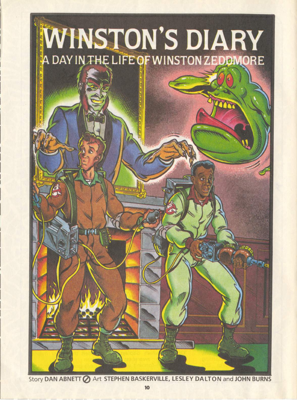 Read online The Real Ghostbusters comic -  Issue #139 - 2