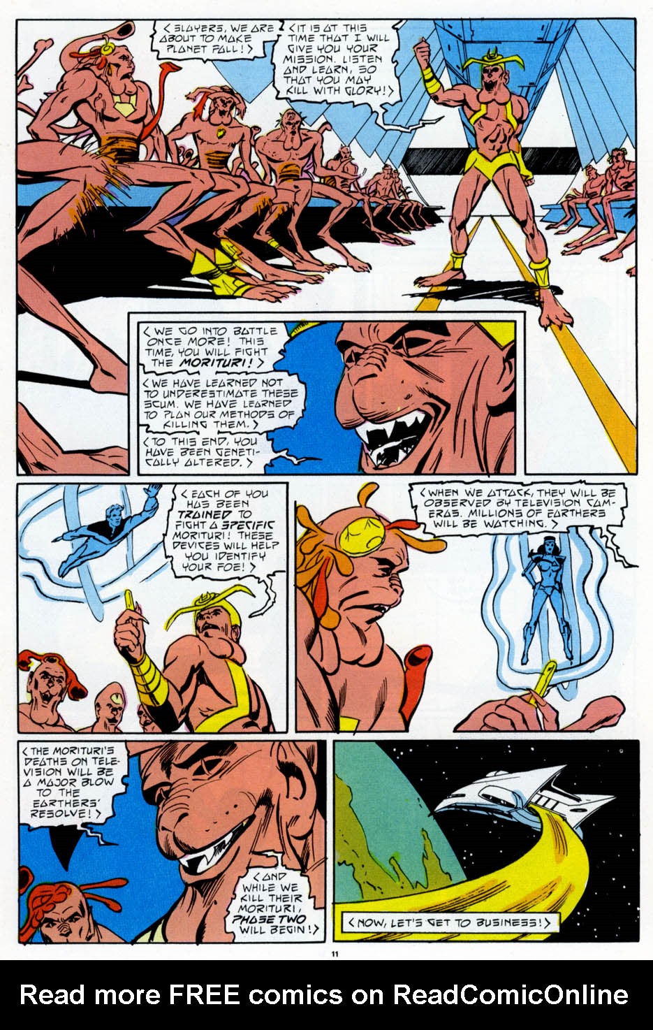 Read online Strikeforce: Morituri comic -  Issue #22 - 12