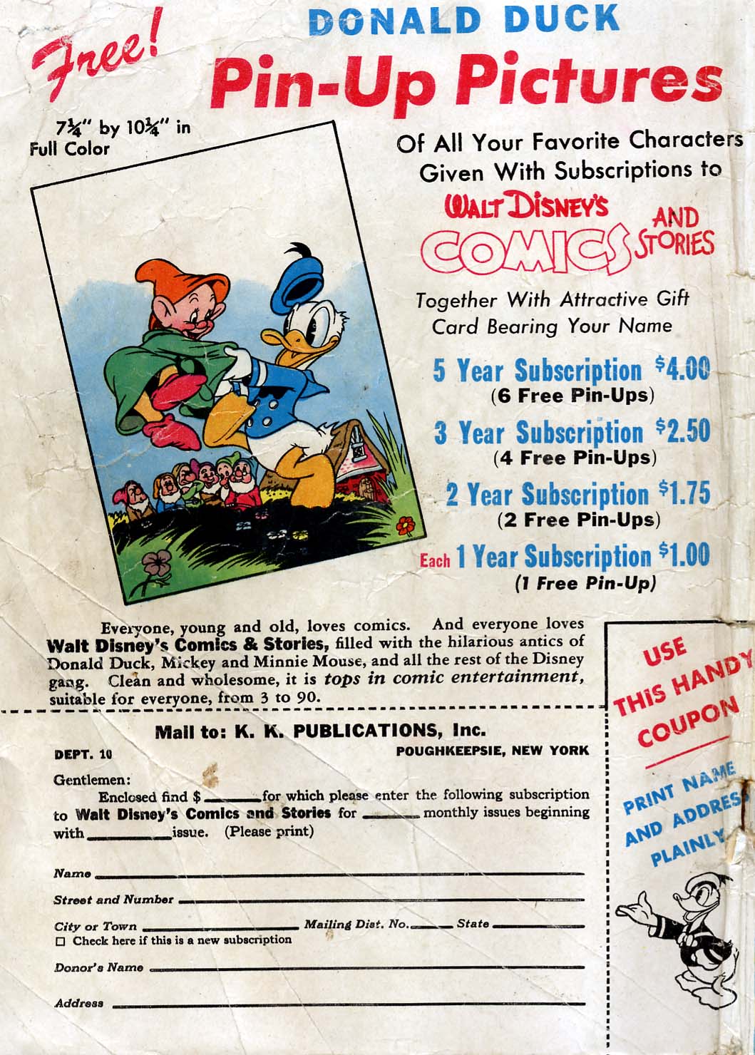 Read online Walt Disney's Comics and Stories comic -  Issue #73 - 52