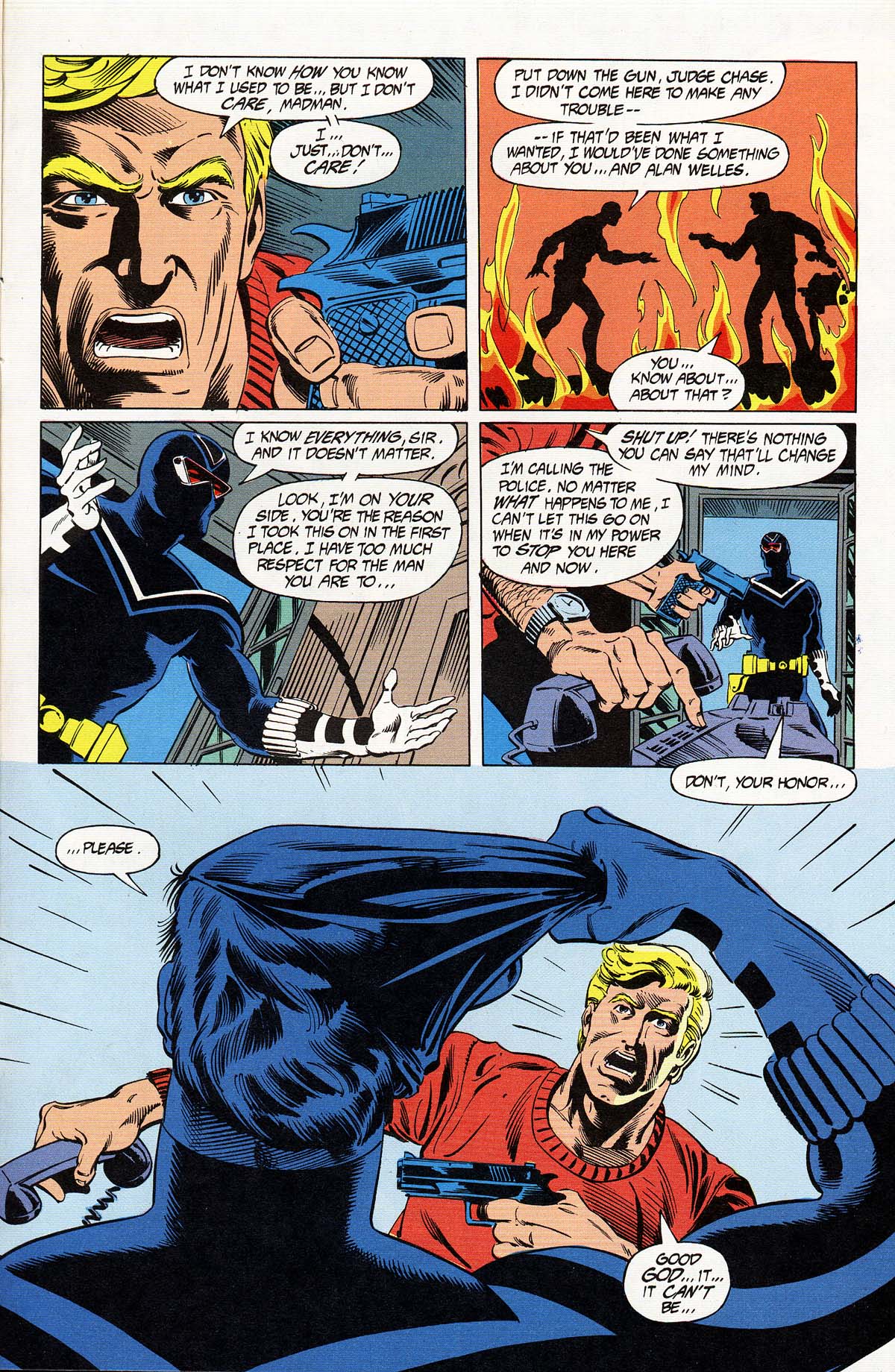 Read online Vigilante (1983) comic -  Issue #29 - 31