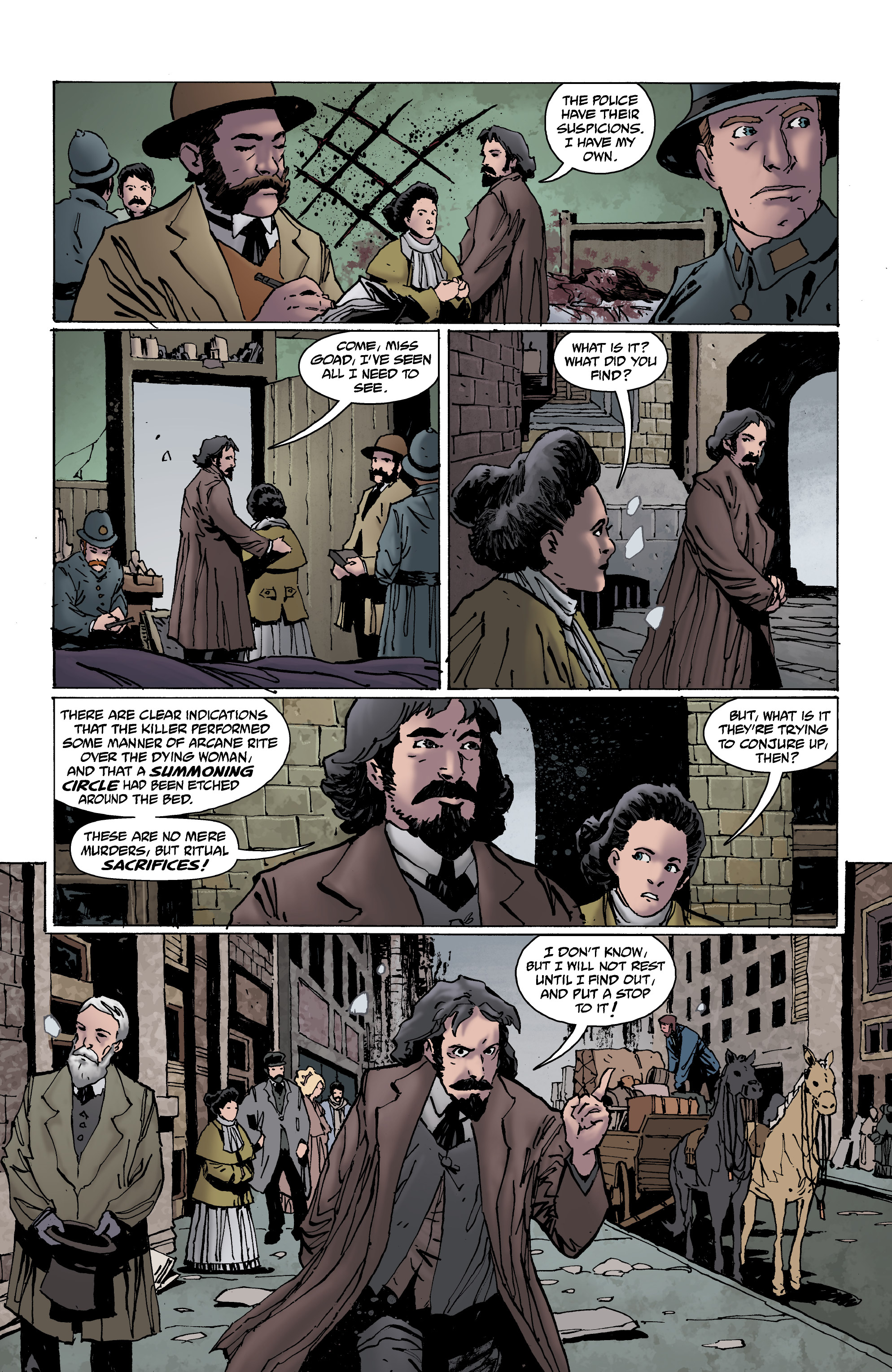 Read online Witchfinder: The Reign of Darkness comic -  Issue #1 - 6