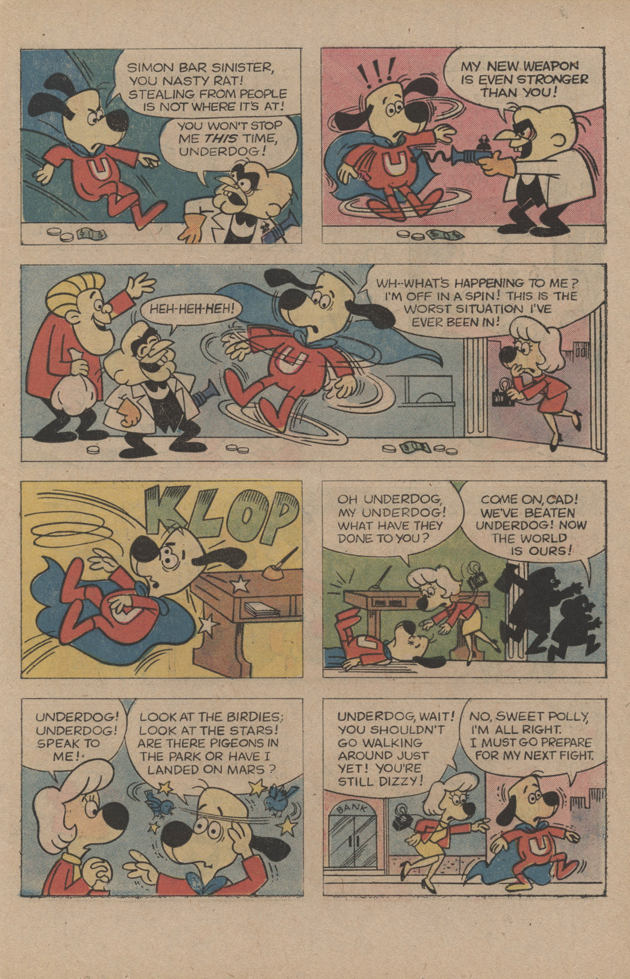 Read online Underdog (1975) comic -  Issue #4 - 11