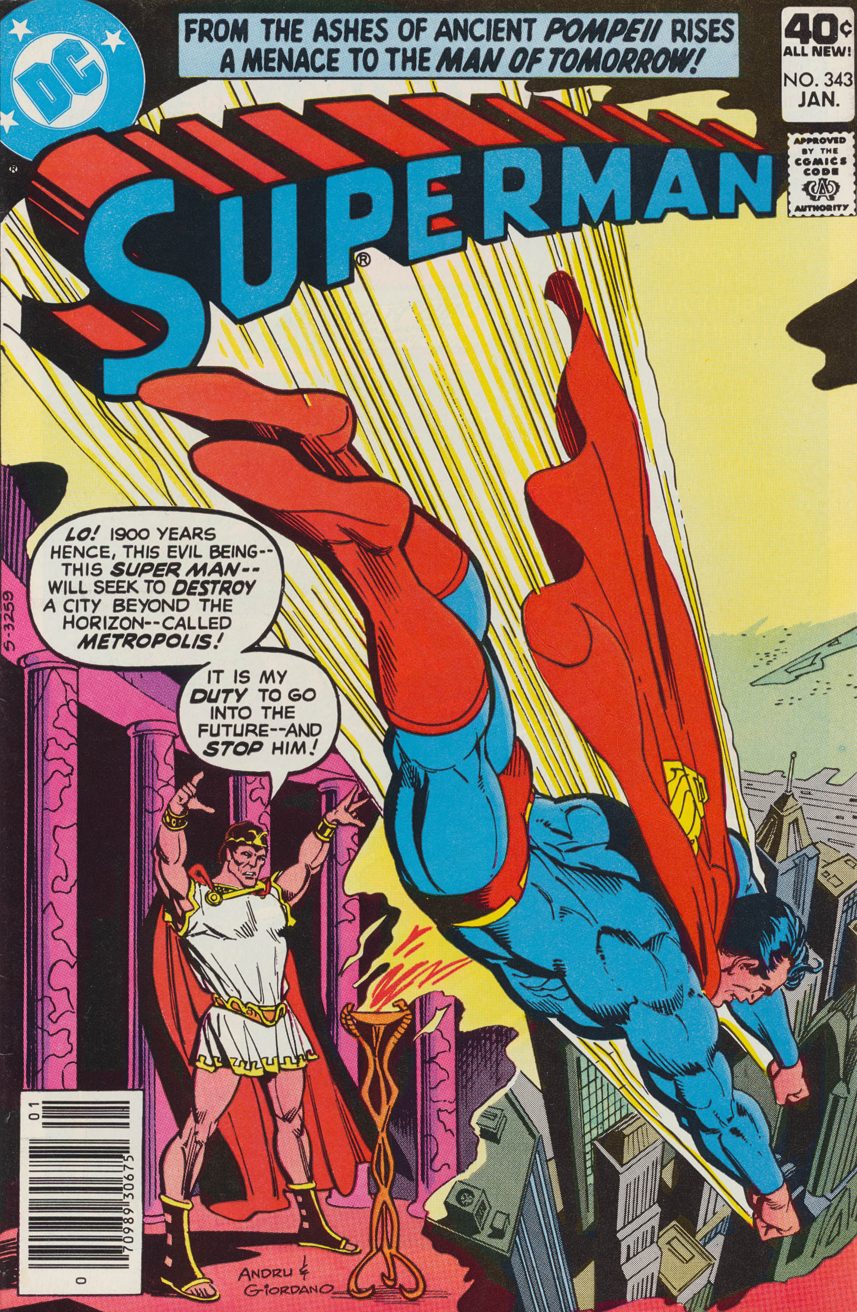 Read online Superman (1939) comic -  Issue #343 - 1