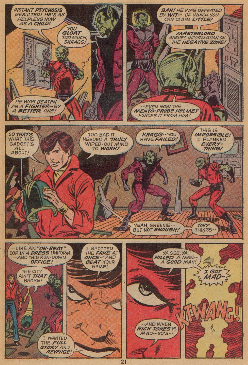 Read online Captain Marvel (1968) comic -  Issue #25 - 16