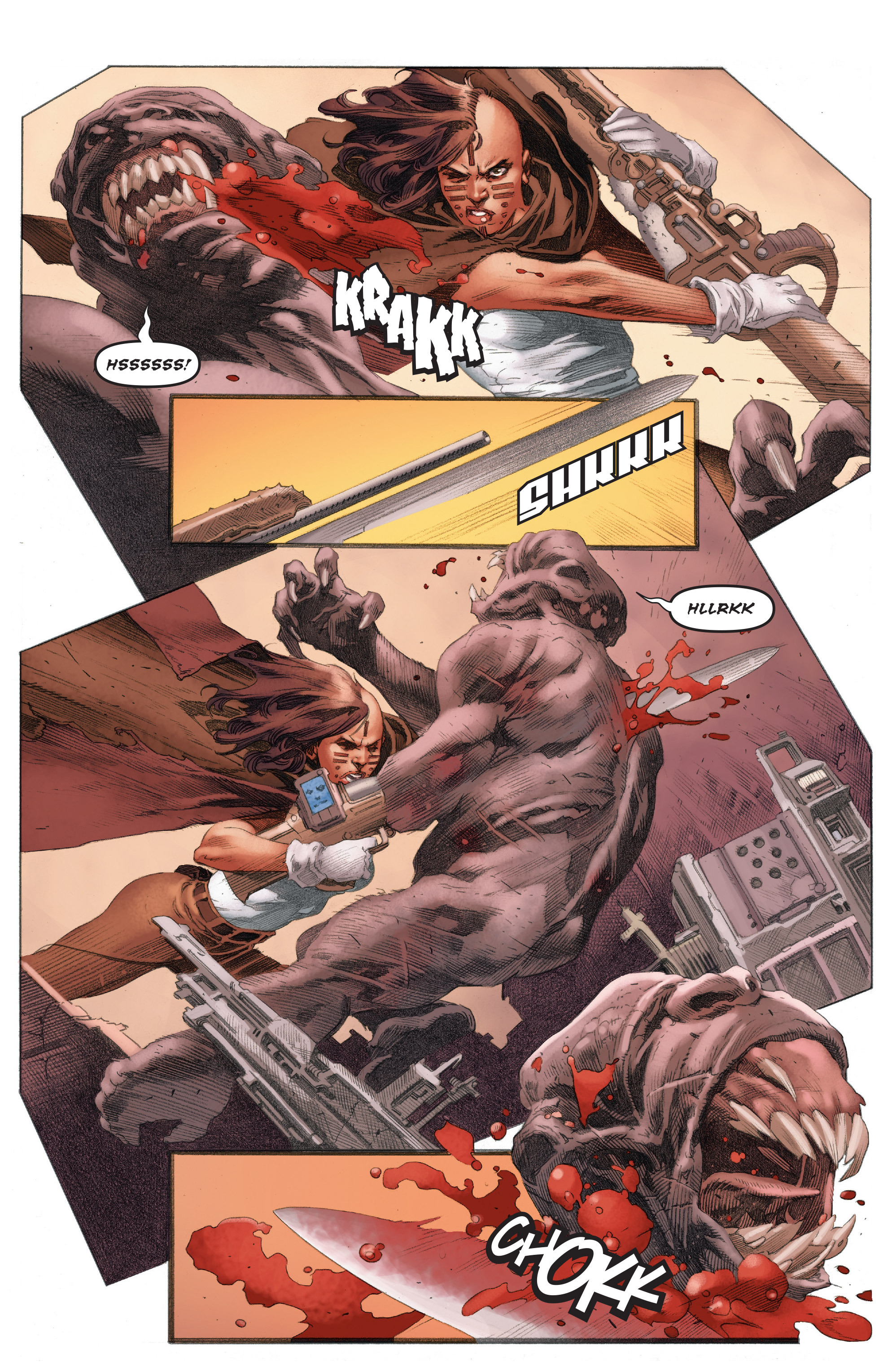 Read online 4001 A.D.: War Mother comic -  Issue #4001 A.D.: War Mother Full - 17
